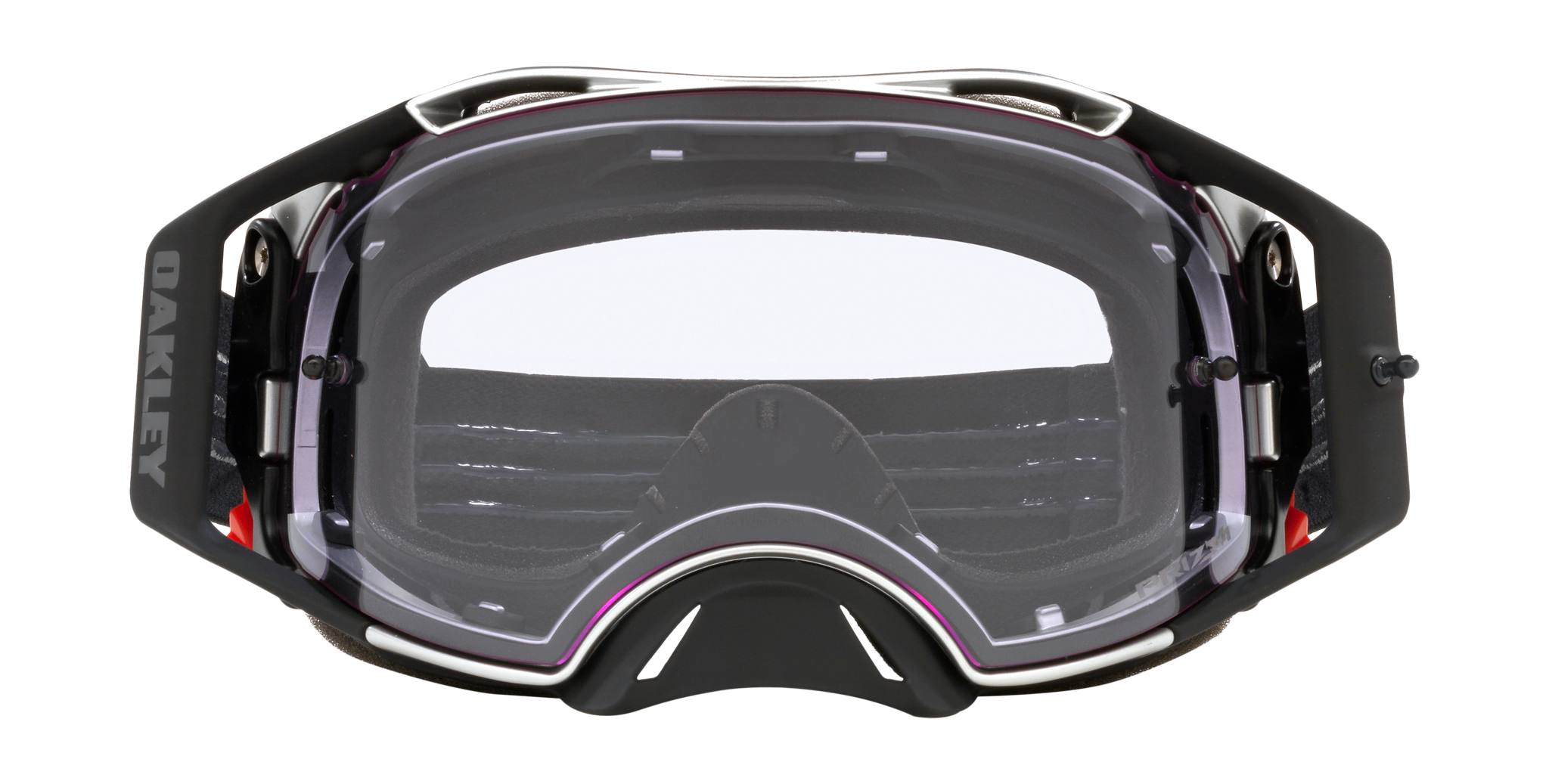 Oakley Motocross Goggle Airbrake MX Tuff Blocks Black Gunmetal - Prizm Low Light