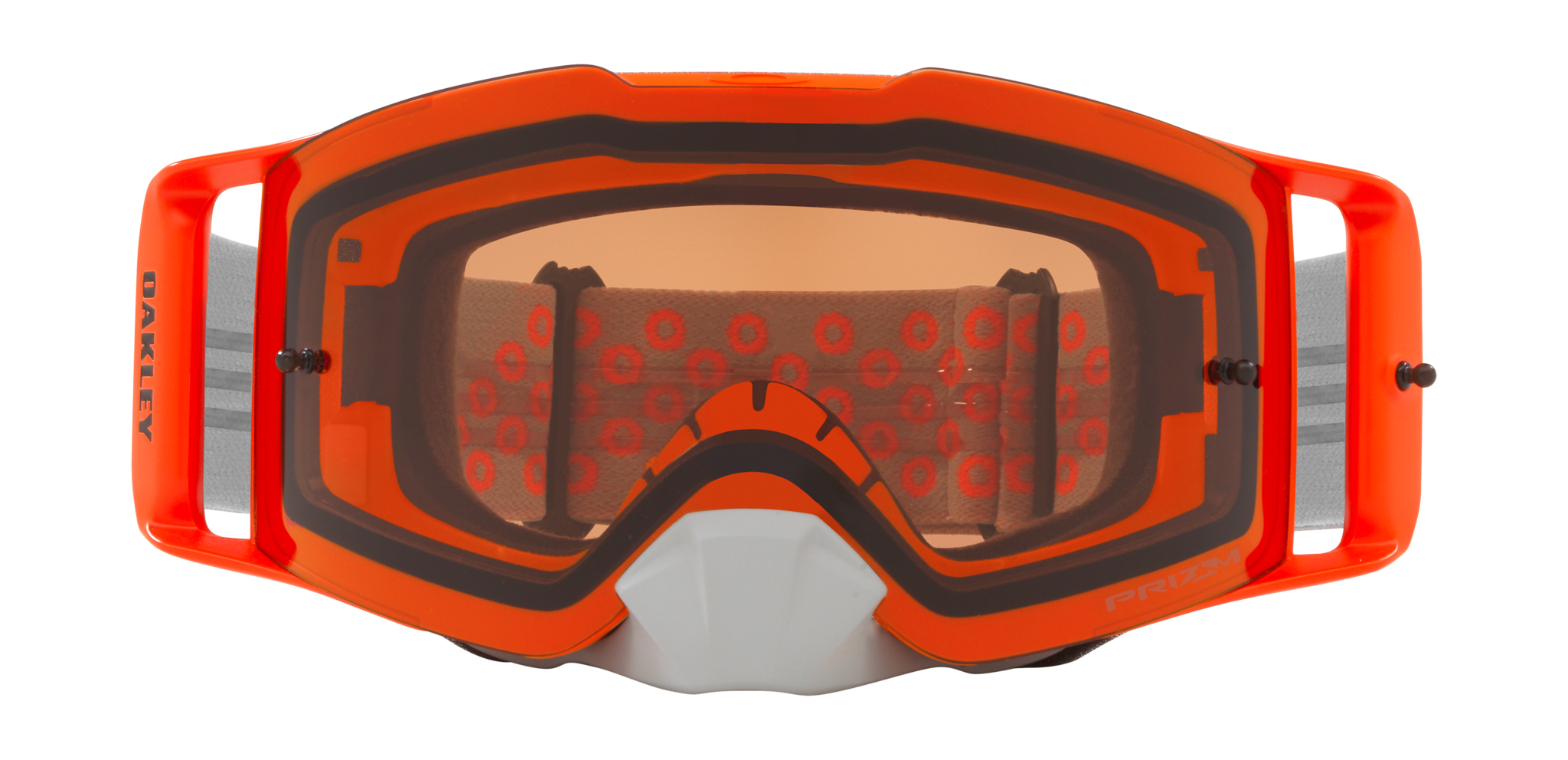 Oakley Motocross Goggle Front Line MX Heritage B1B Orange Gunmetal - Prizm Bronze