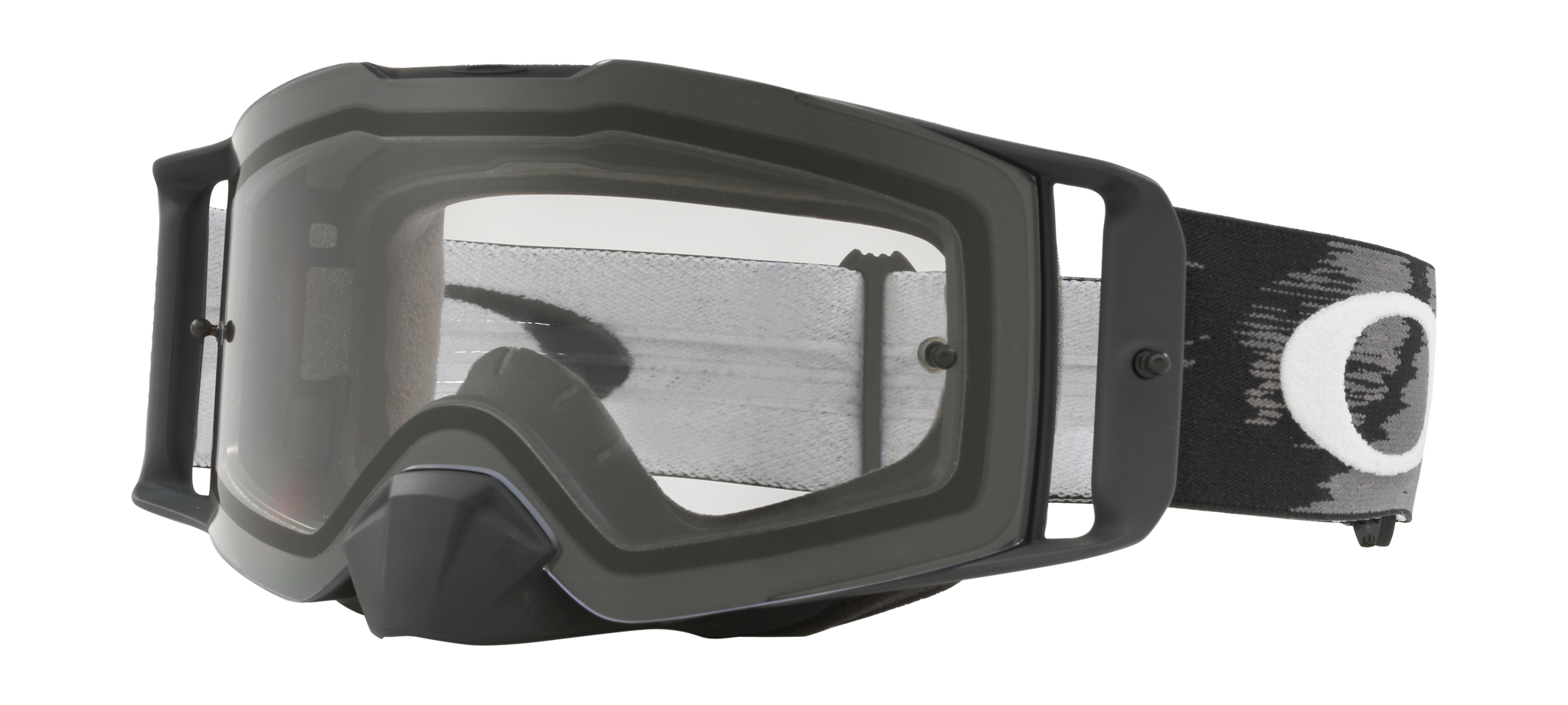 Oakley Motocross Goggle Front Line MX Matte Black Speed - Clear