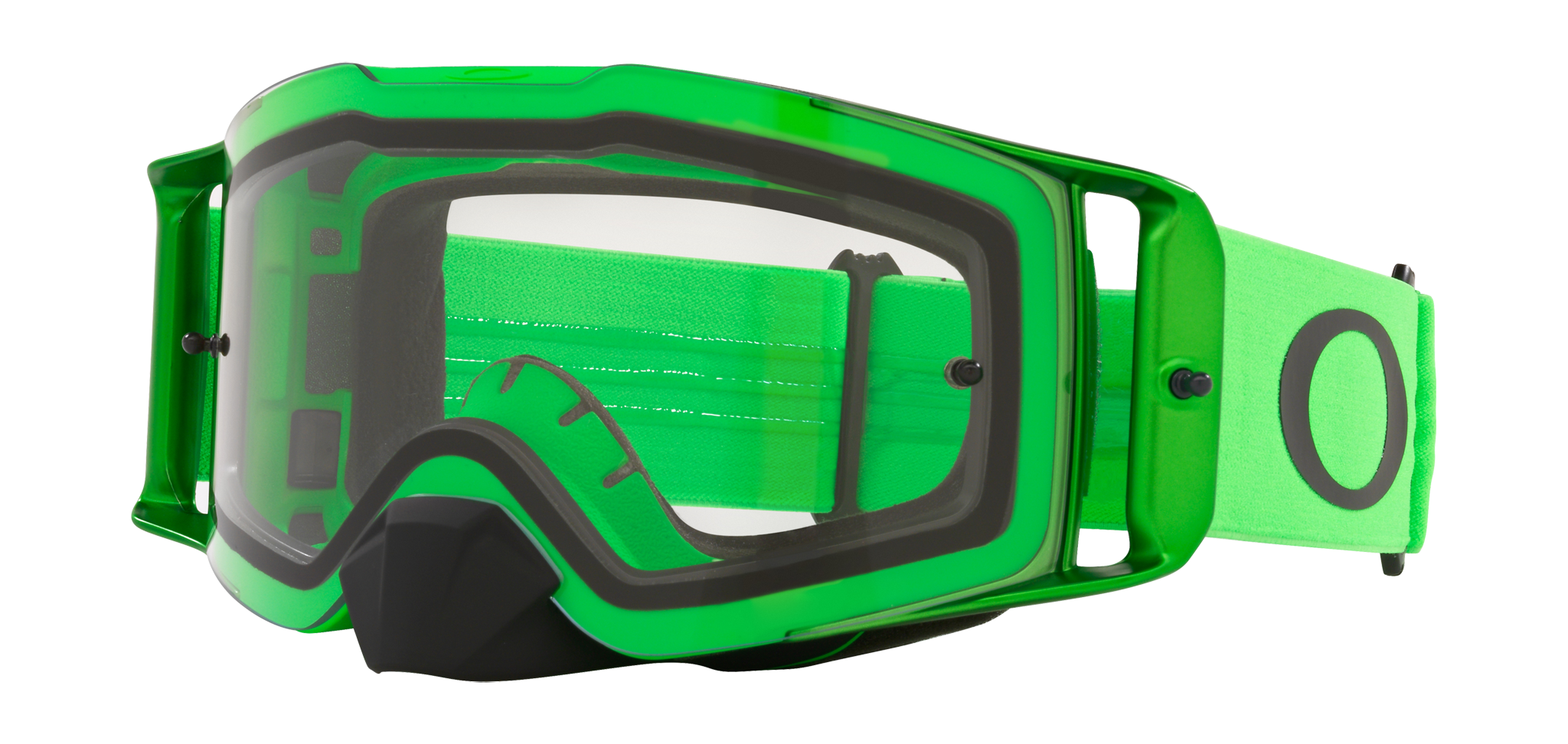 Oakley Motocross Goggle Front Line MX Moto Green - Clear