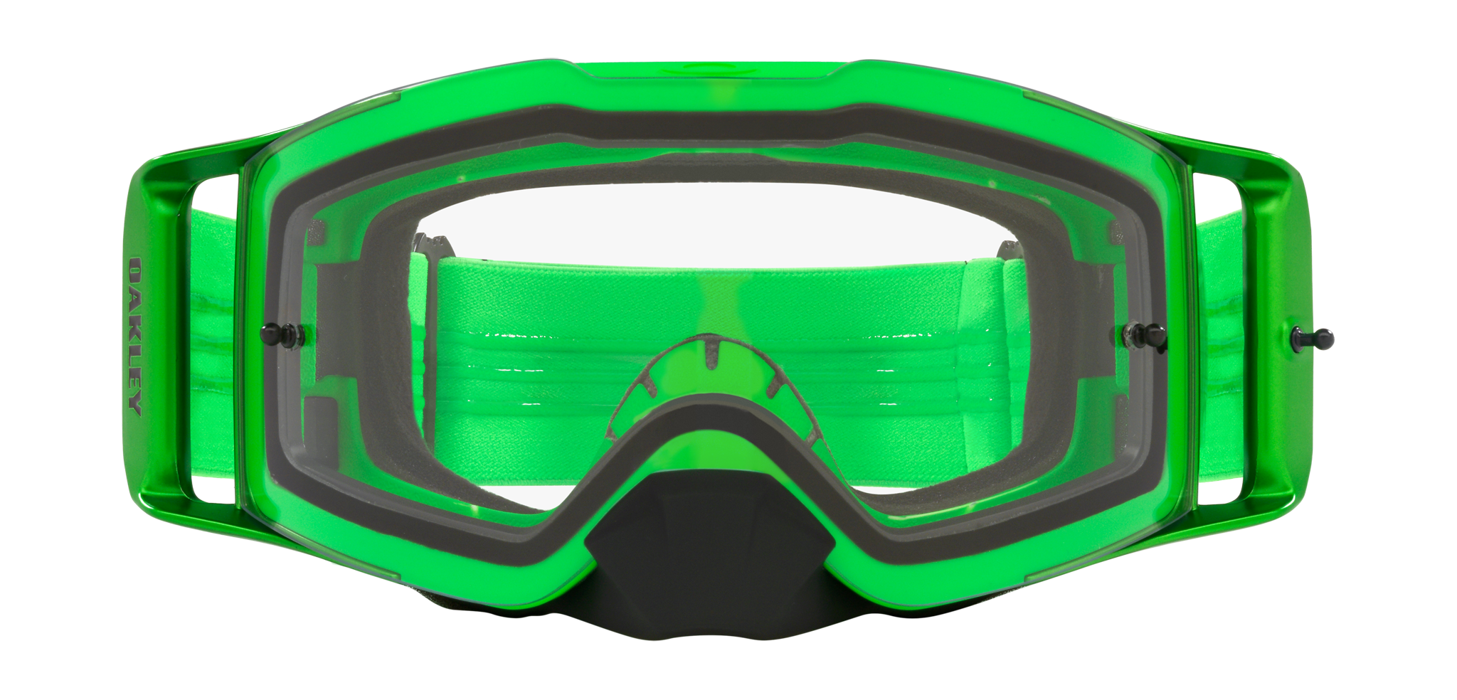 Oakley Motocross Goggle Front Line MX Moto Green - Clear