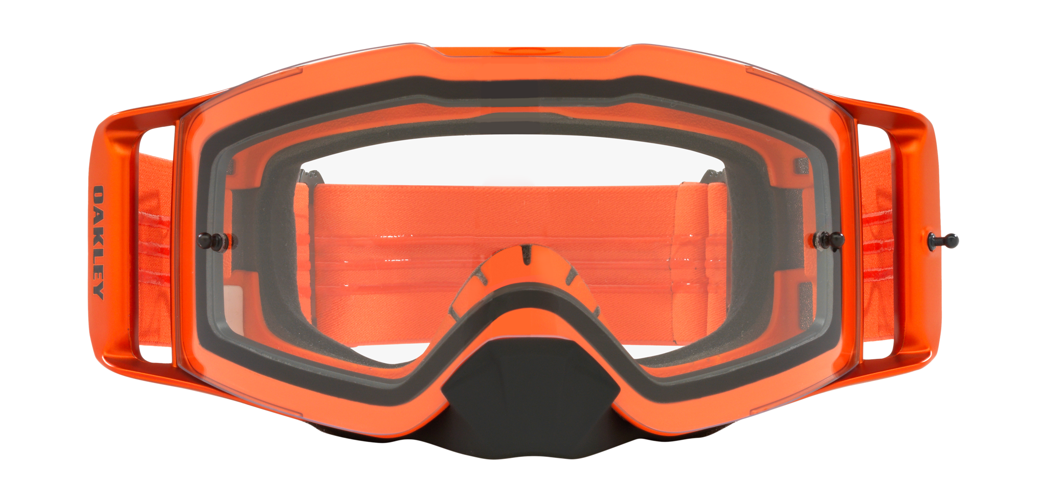 Oakley Motocross Goggle Front Line MX Moto Orange - Clear