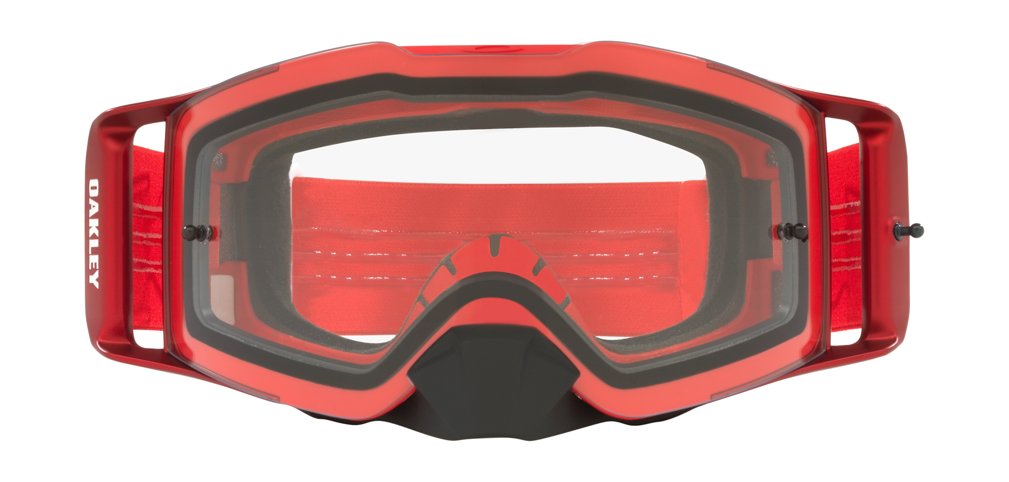 Oakley Motocross Goggle Front Line MX Moto Red - Clear
