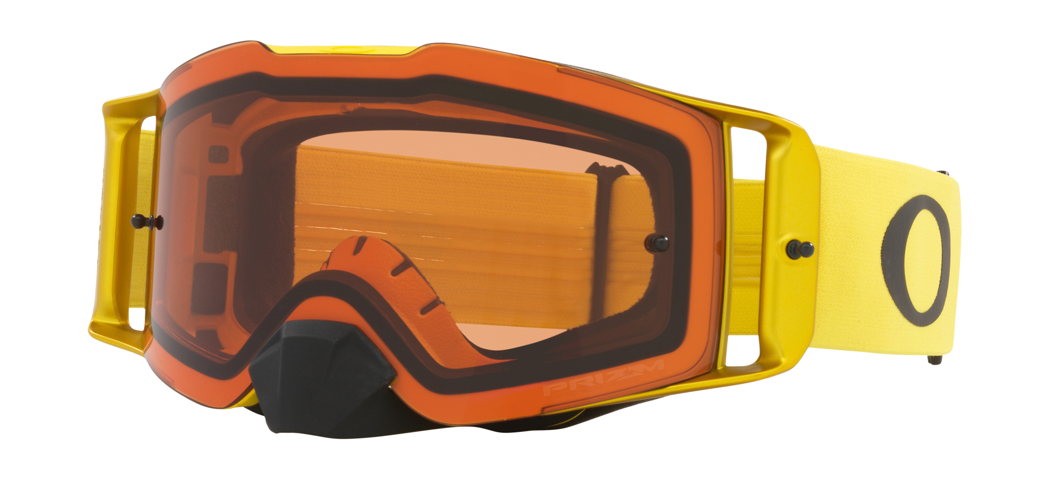 Oakley Motocross Goggle Front Line MX Moto Yellow - Prizm Bronze