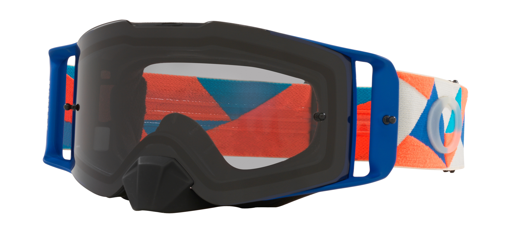 Oakley Motocross Goggle Front Line MX Tri-Orange - Light Grey