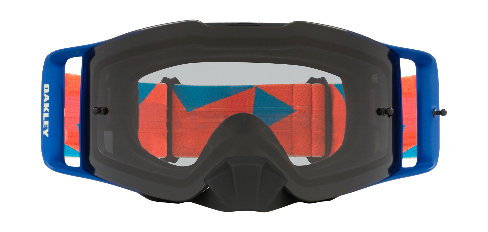Oakley Motocross Goggle Front Line MX Tri-Orange - Light Grey