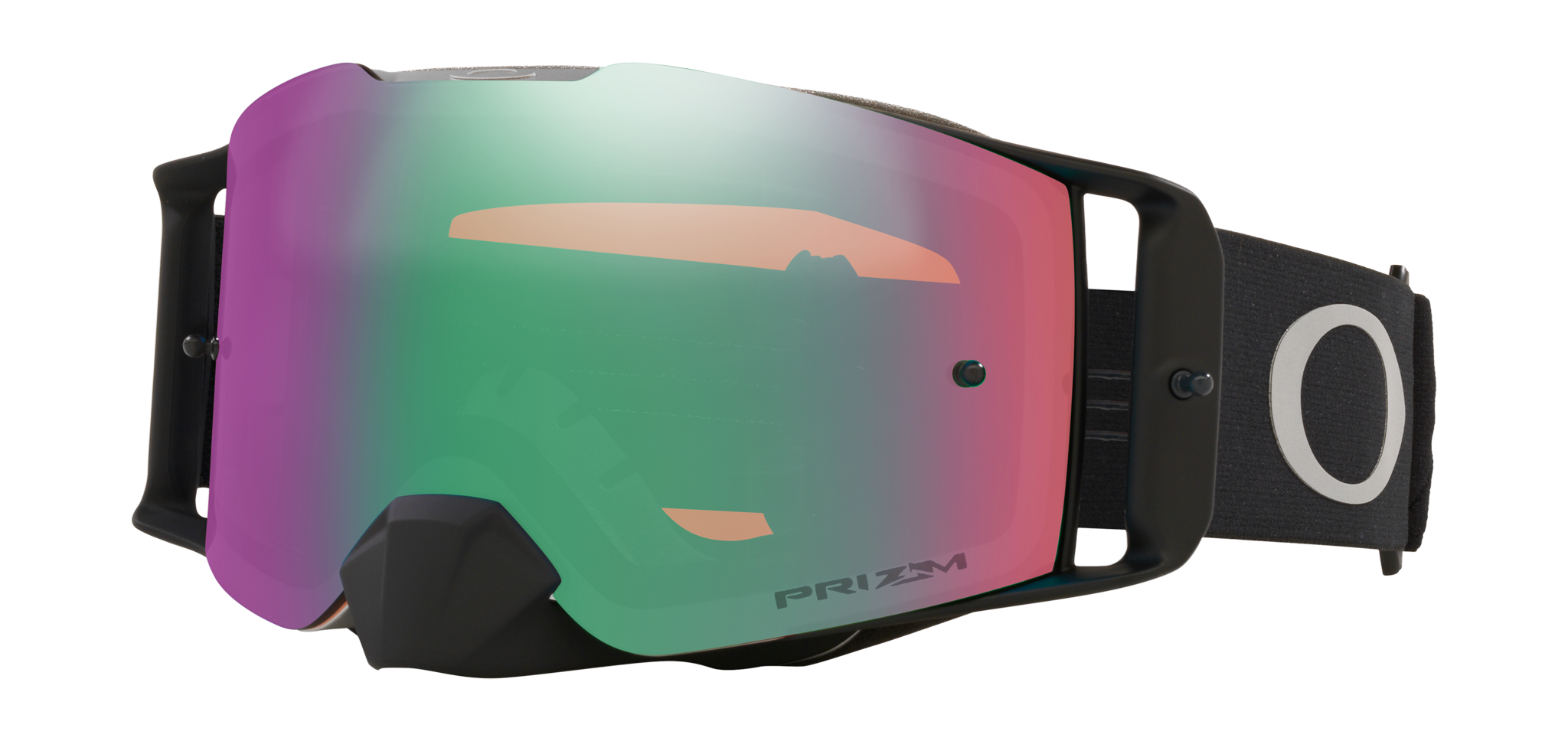 Oakley Motocross Goggle Front Line MX Tuff Blocks Black Gunmetal - Prizm Jade Iridium