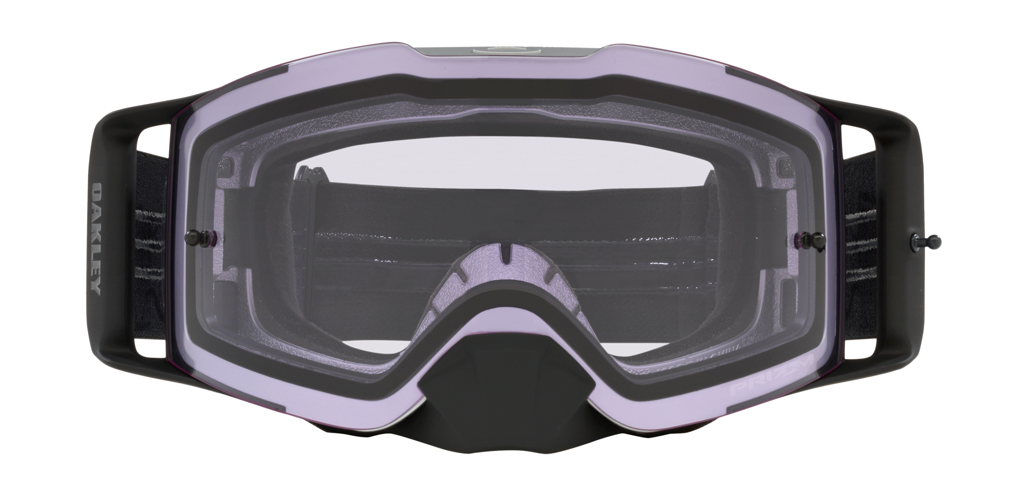 Oakley Motocross Goggle Front Line MX Tuff Blocks Black Gunmetal - Prizm Low Light