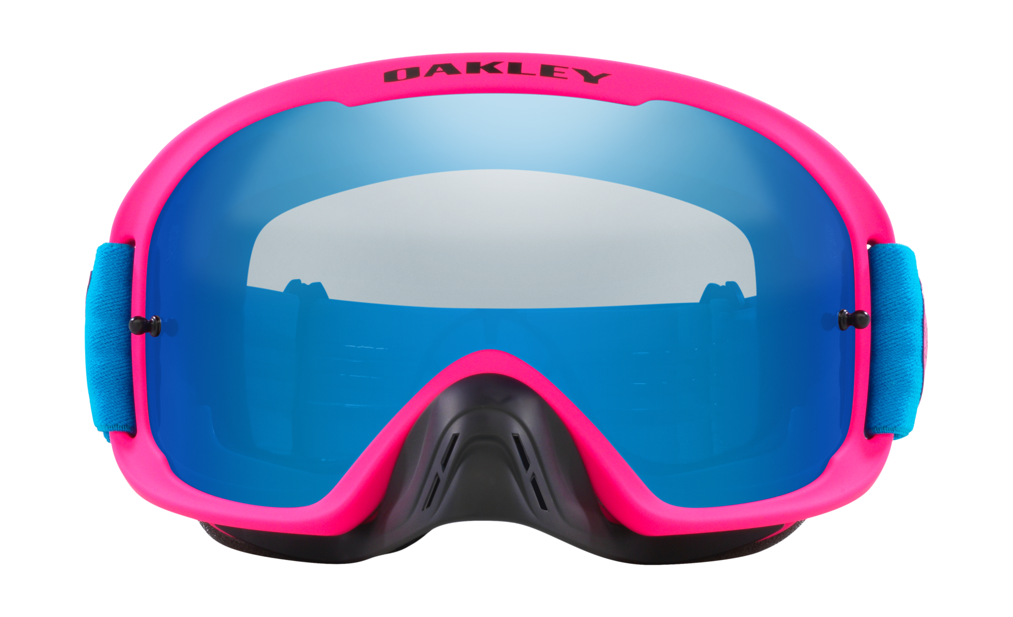 Oakley Motocross Goggle O-frame 2.0 Blue Crackle - Black Ice Iridium