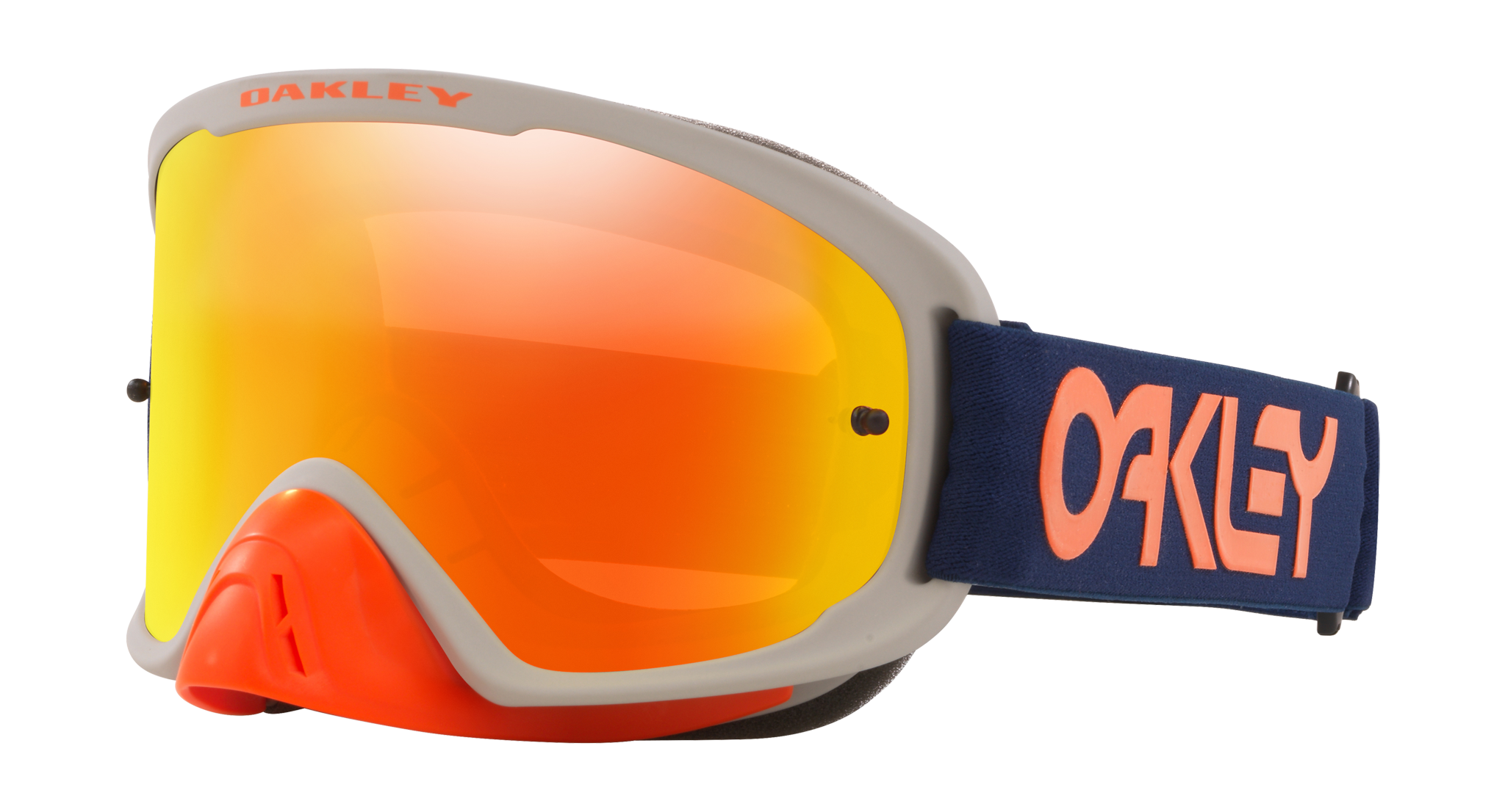 Oakley Motocross Goggle O-frame 2.0 Factory Pilot Red Blue - Fire Iridium