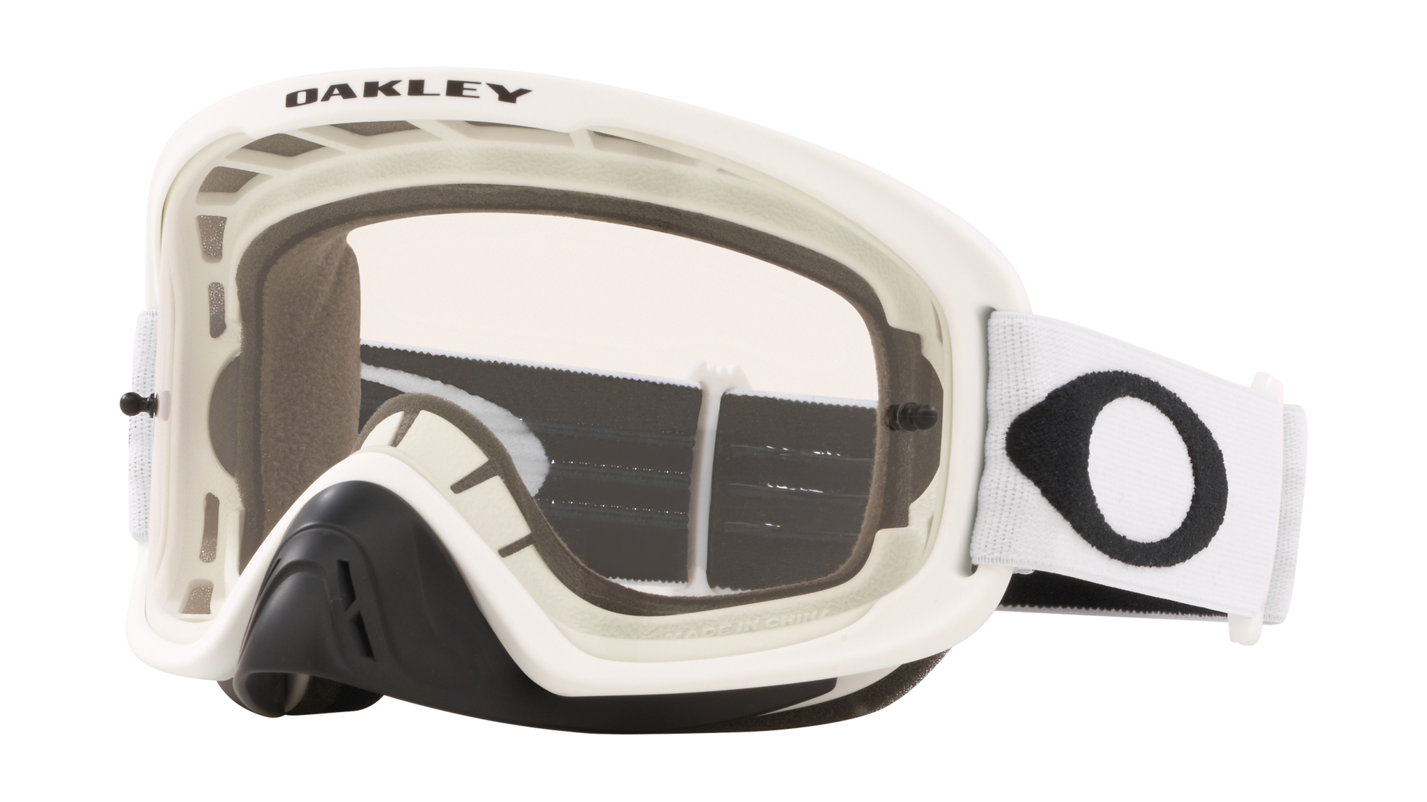 Oakley Motocross Goggle O-frame 2.0 Matte White - Clear
