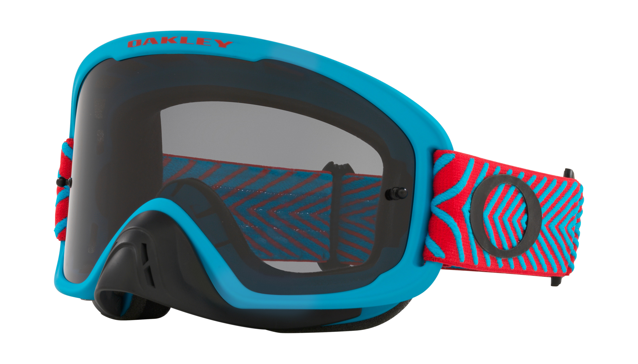 Oakley Motocross Goggle O-frame 2.0 Motion Blue - Dark Grey