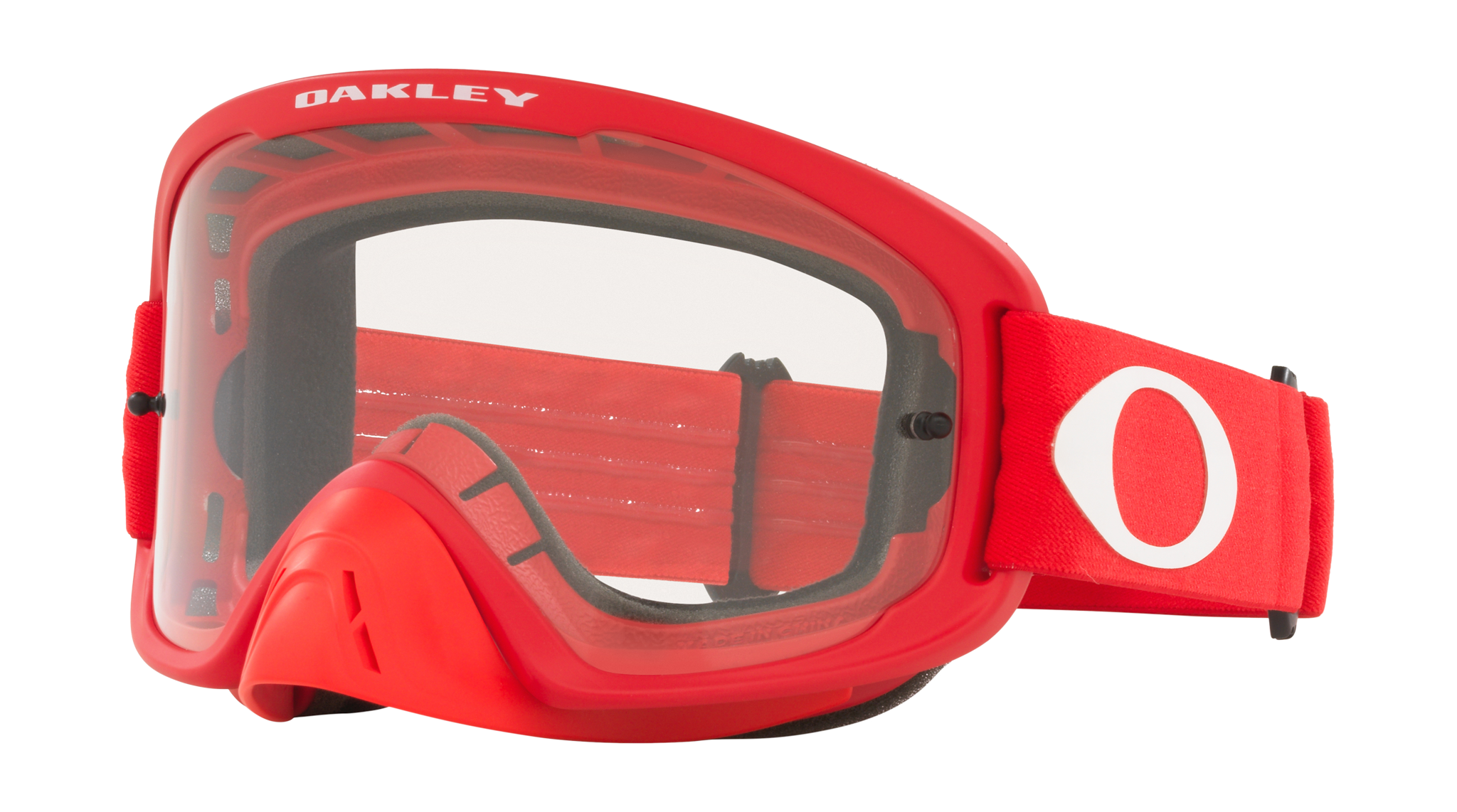 Oakley Motocross Goggle O-frame 2.0 Moto Red - Clear