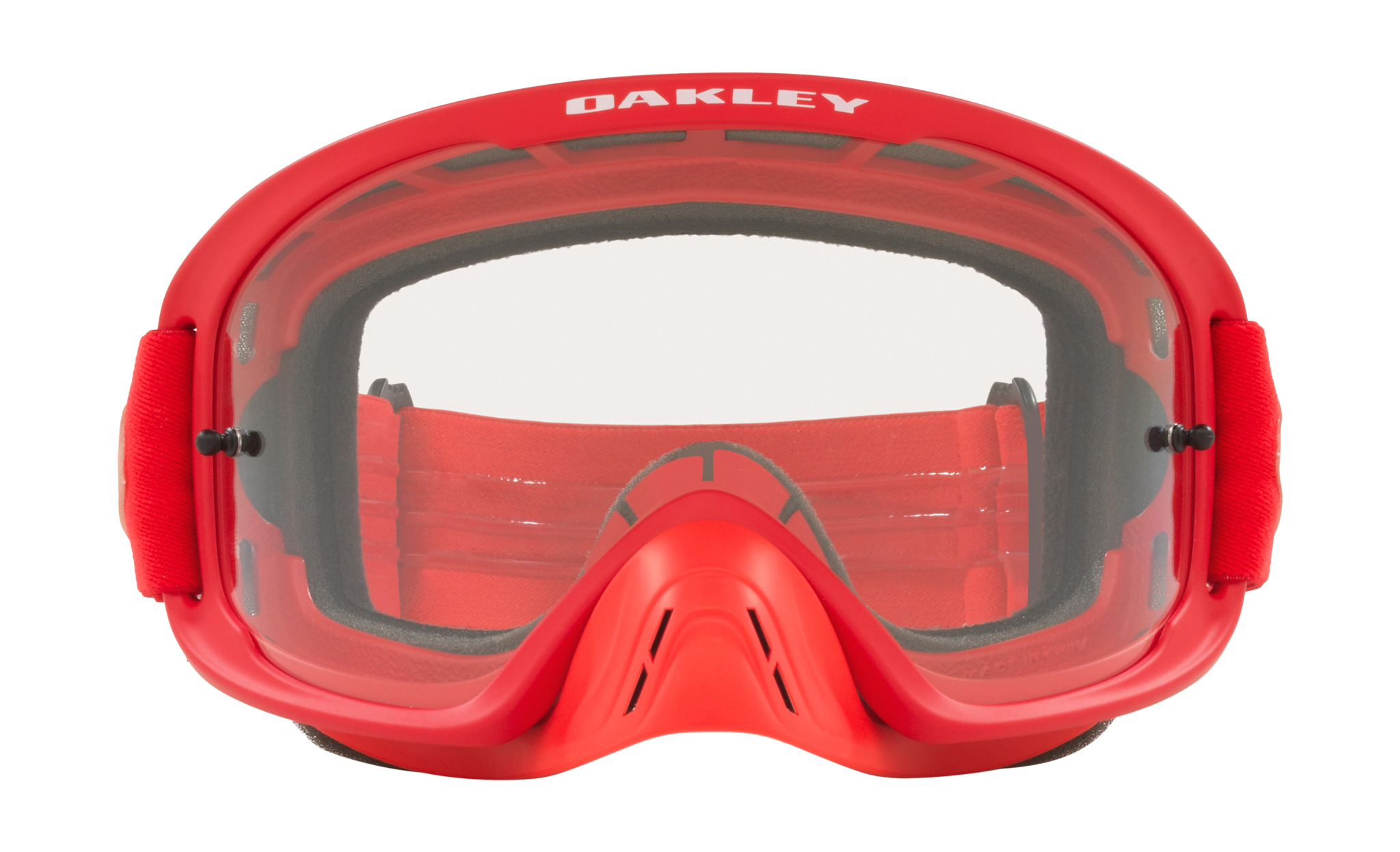 Oakley Motocross Goggle O-frame 2.0 Moto Red - Clear
