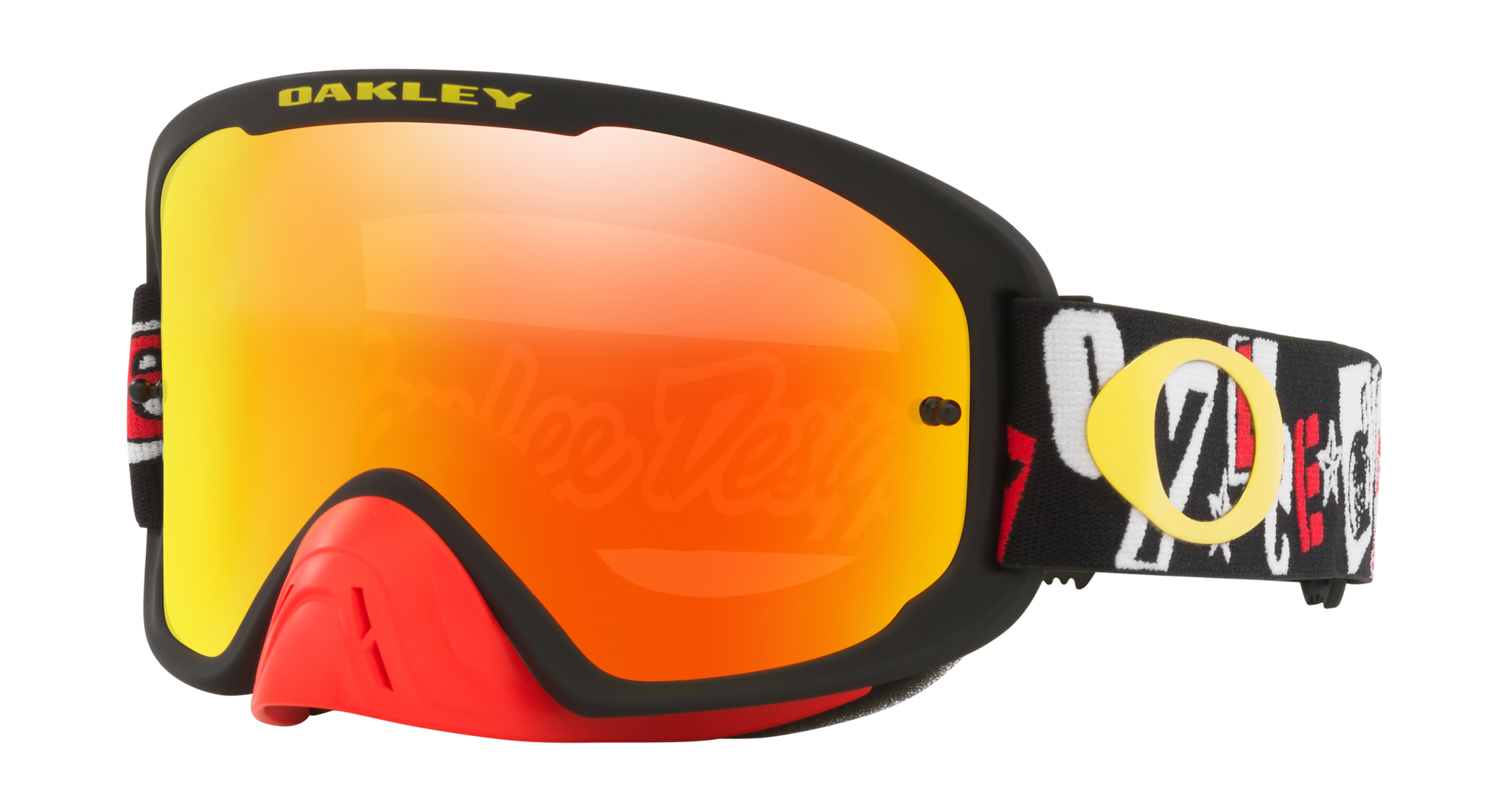 Oakley Motocross Goggle O-frame 2.0 TLD Anarchy Black Red - Fire Iridium