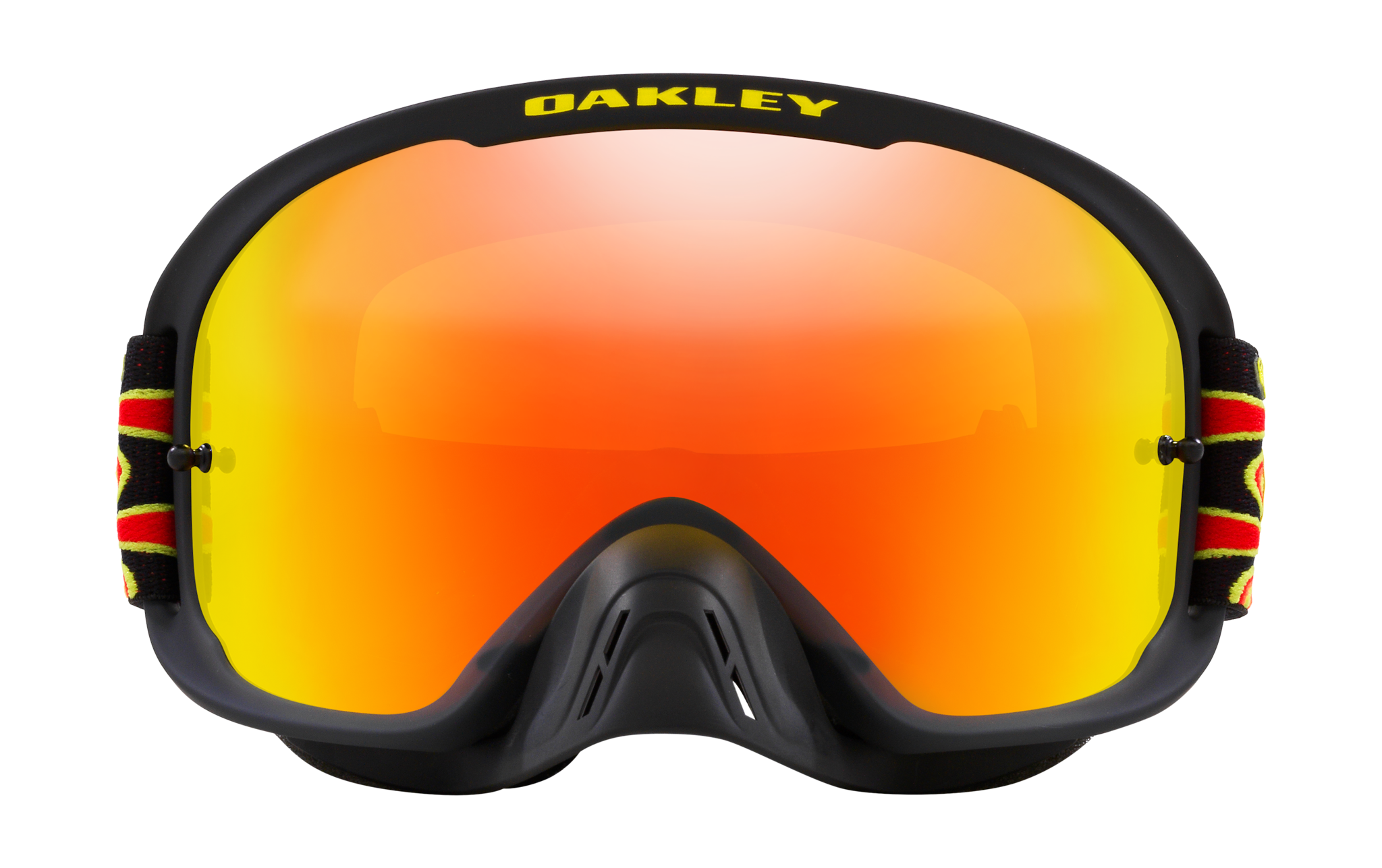 Oakley Motocross Goggle O-frame 2.0 TLD Black Bubbles - Fire Iridium