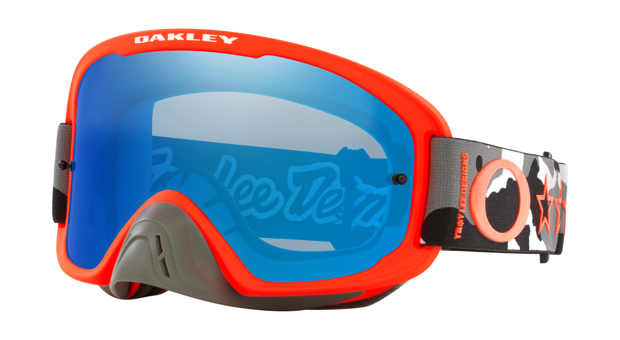 Oakley Motocross Goggle O-frame 2.0 TLD Camo - Black Ice Iridium