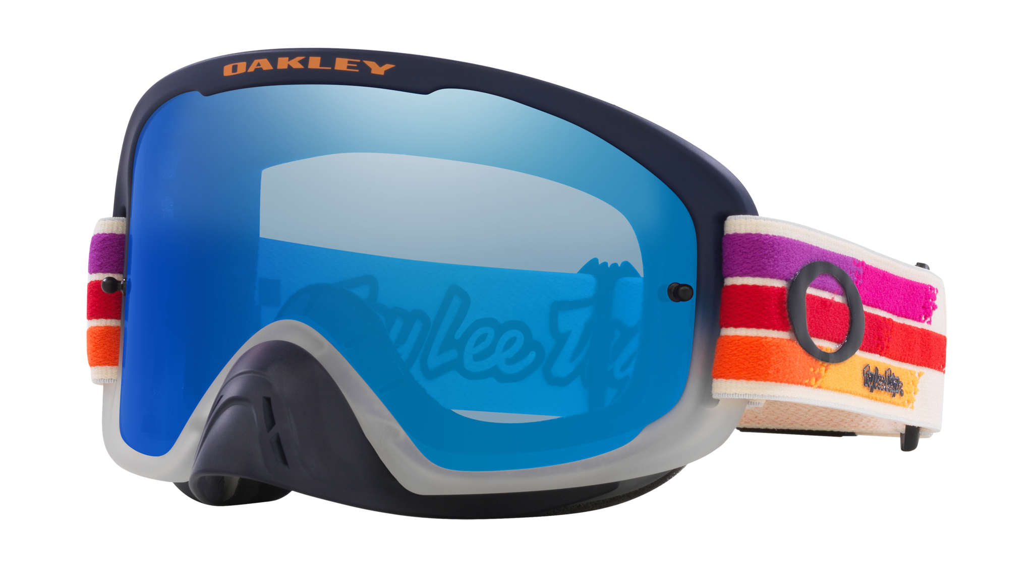 Oakley Motocross Goggle O-frame 2.0 TLD Vanilla Sunrise - Black Ice Iridium