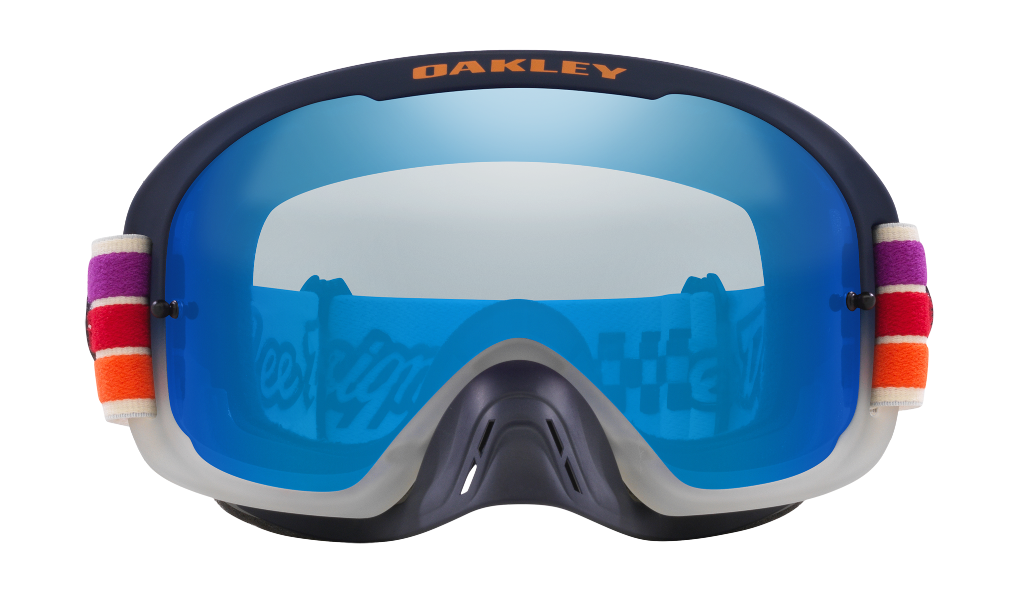 Oakley Motocross Goggle O-frame 2.0 TLD Vanilla Sunrise - Black Ice Iridium