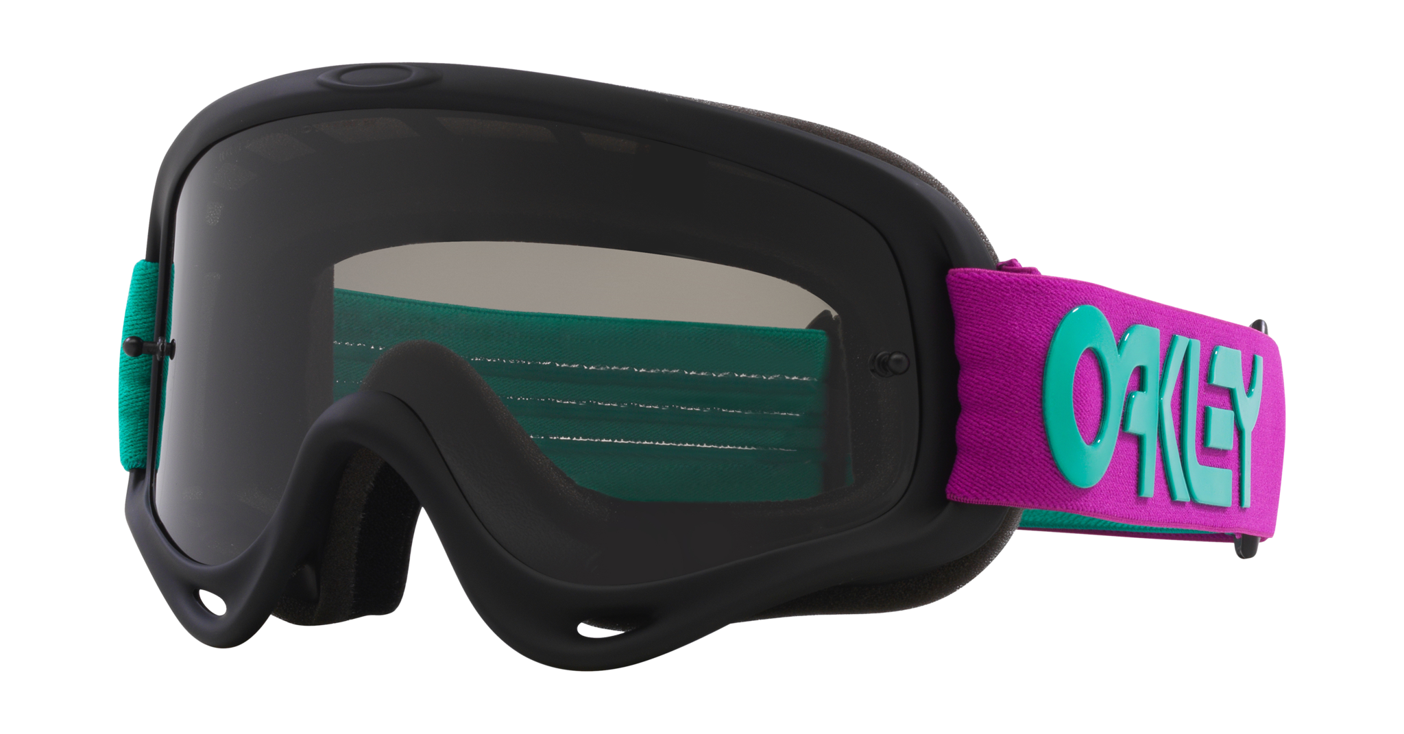 Oakley Motocross Goggle O-frame B1B Celeste Purple - Dark Grey