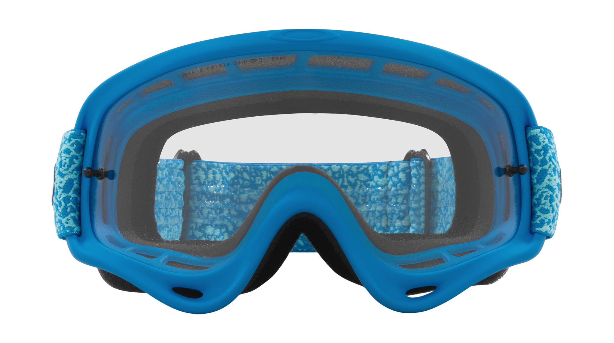 Oakley Motocross Goggle O-frame Blue Crackle - Clear