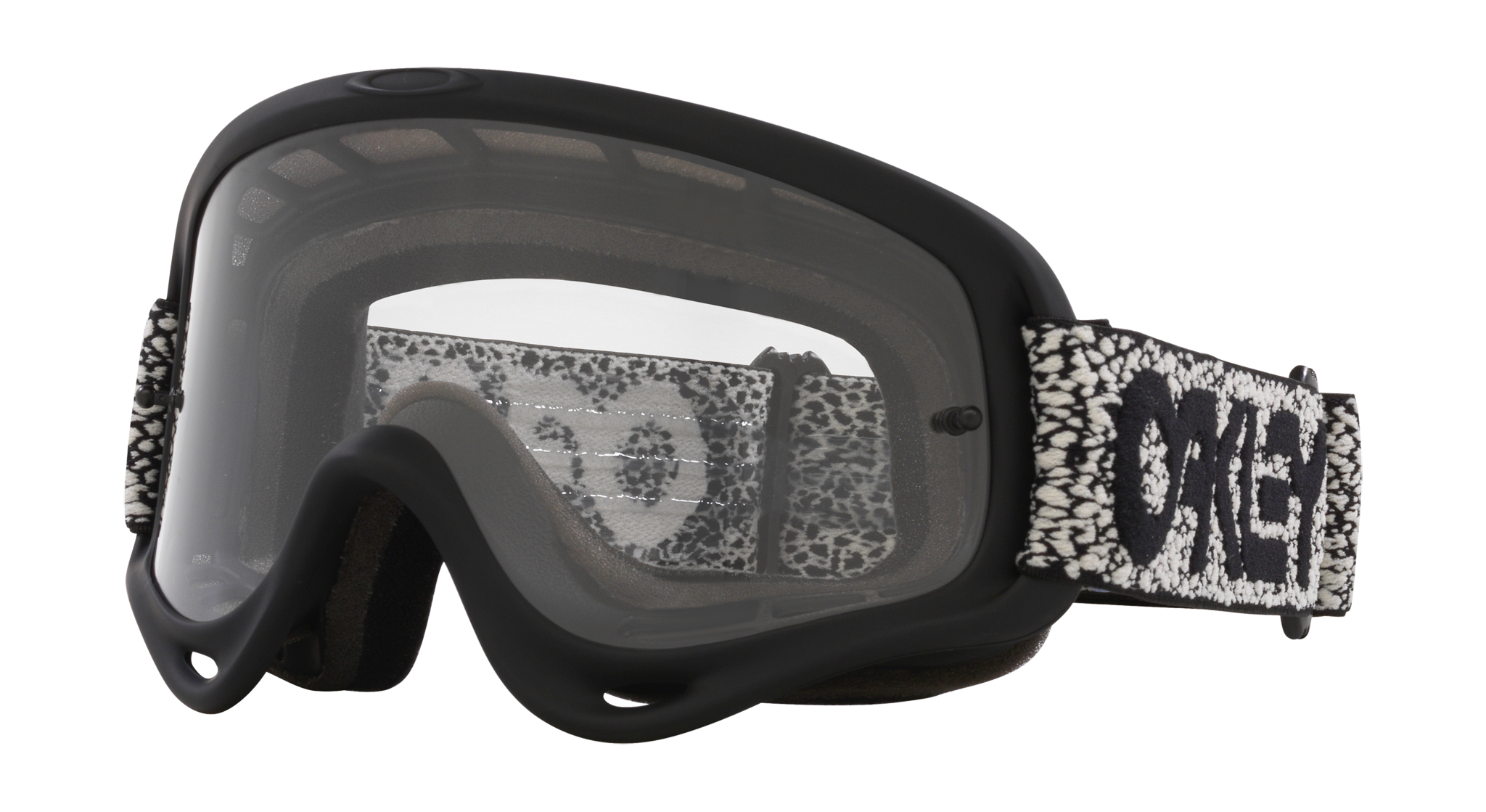 Oakley Motocross Goggle O-frame Grey Crackle - Clear