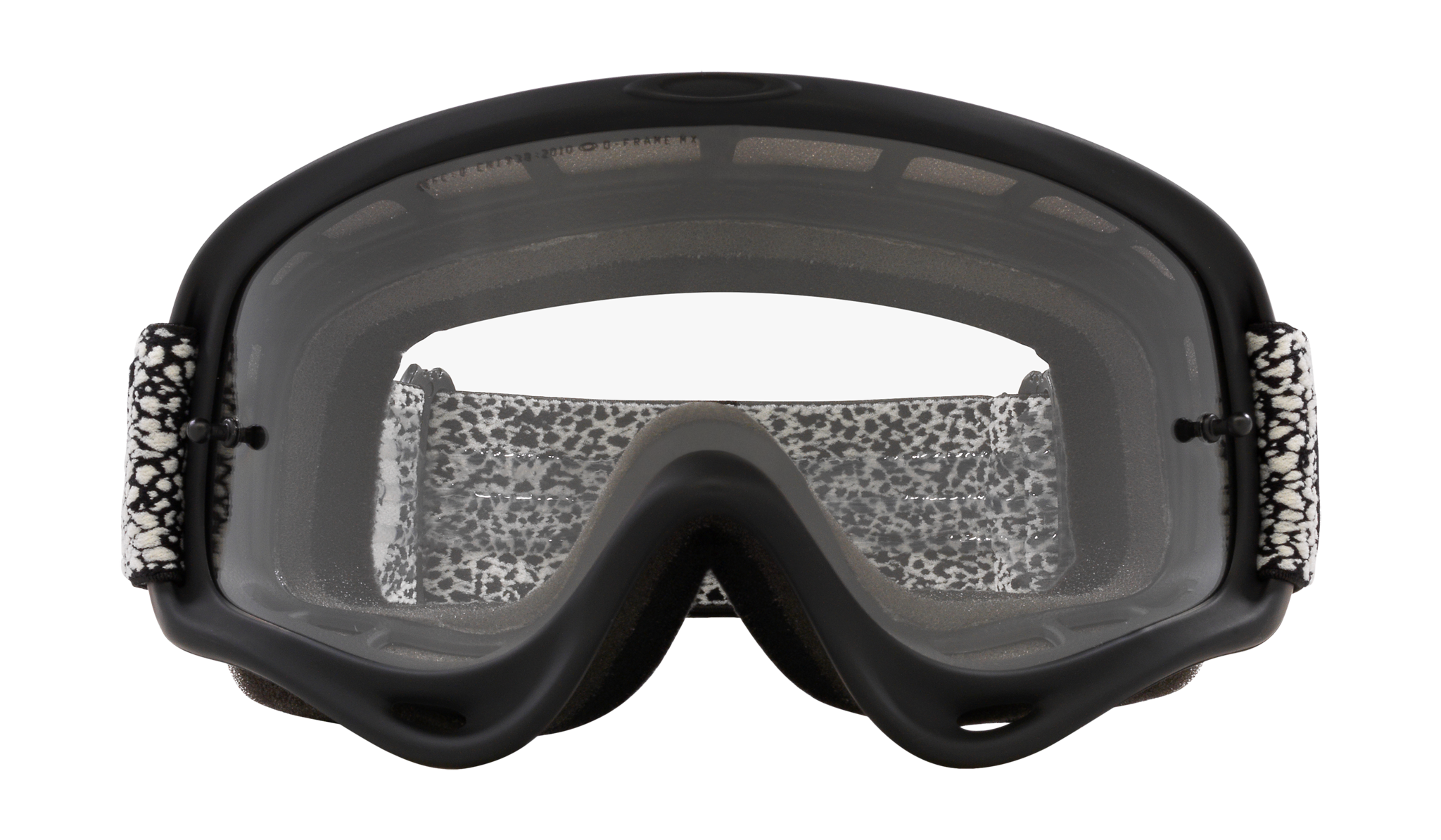 Oakley Motocross Goggle O-frame Grey Crackle - Clear