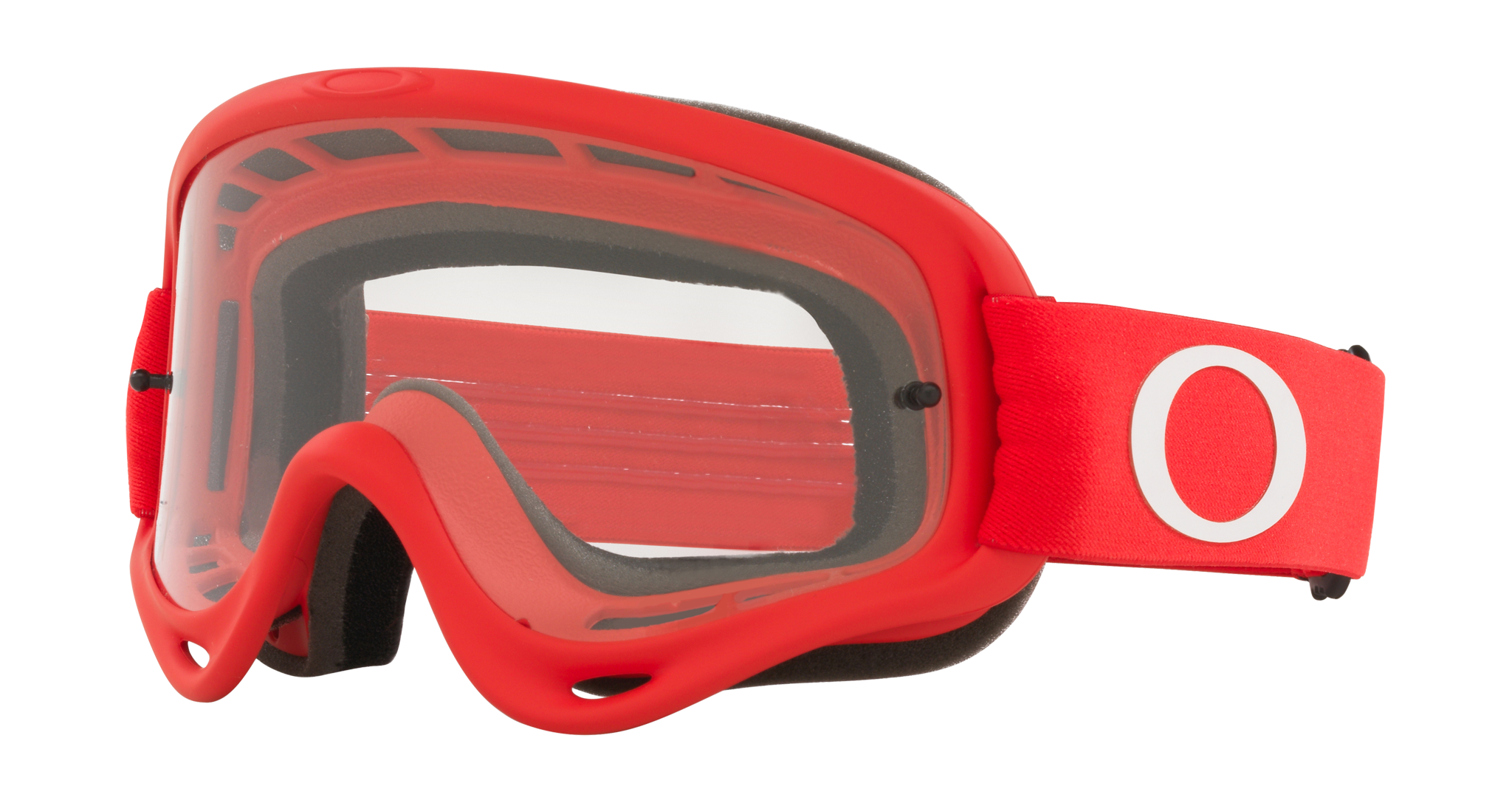 Oakley Motocross Goggle O-frame Moto Red - Clear