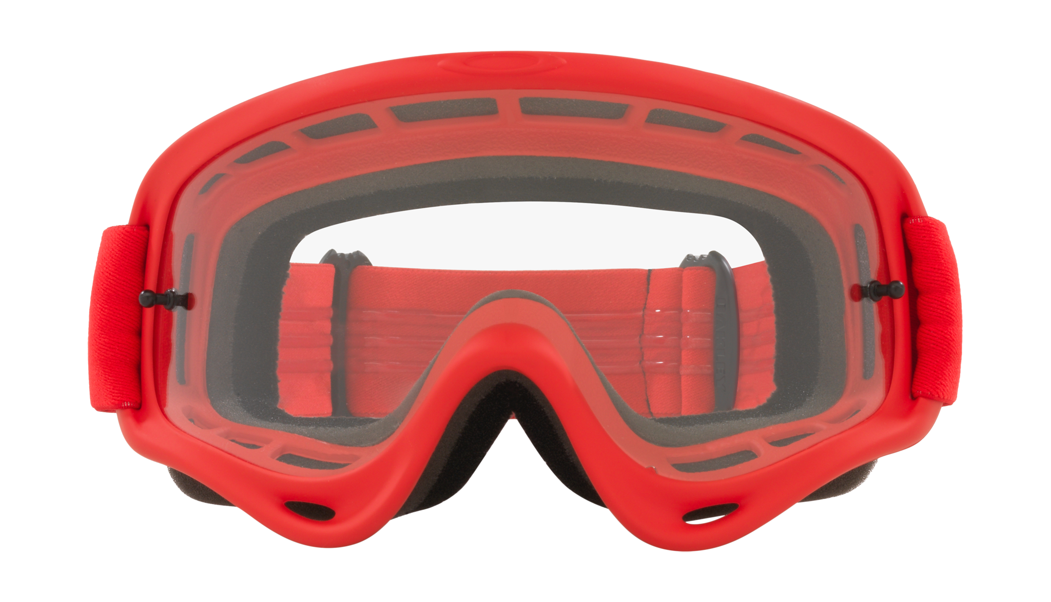 Oakley Motocross Goggle O-frame Moto Red - Clear