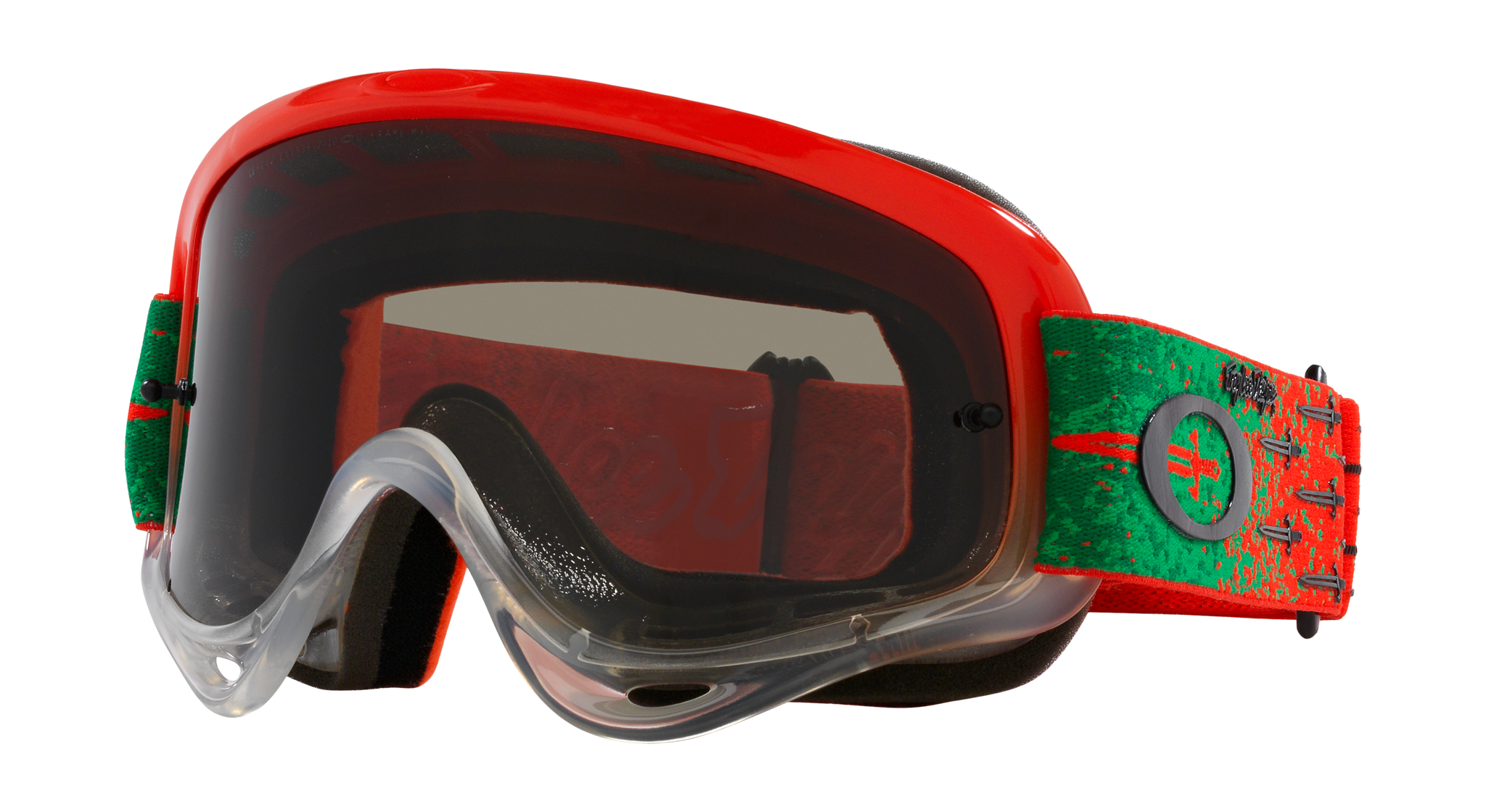 Oakley Motocross Goggle O-frame TLD Carrack Orange - Dark Grey