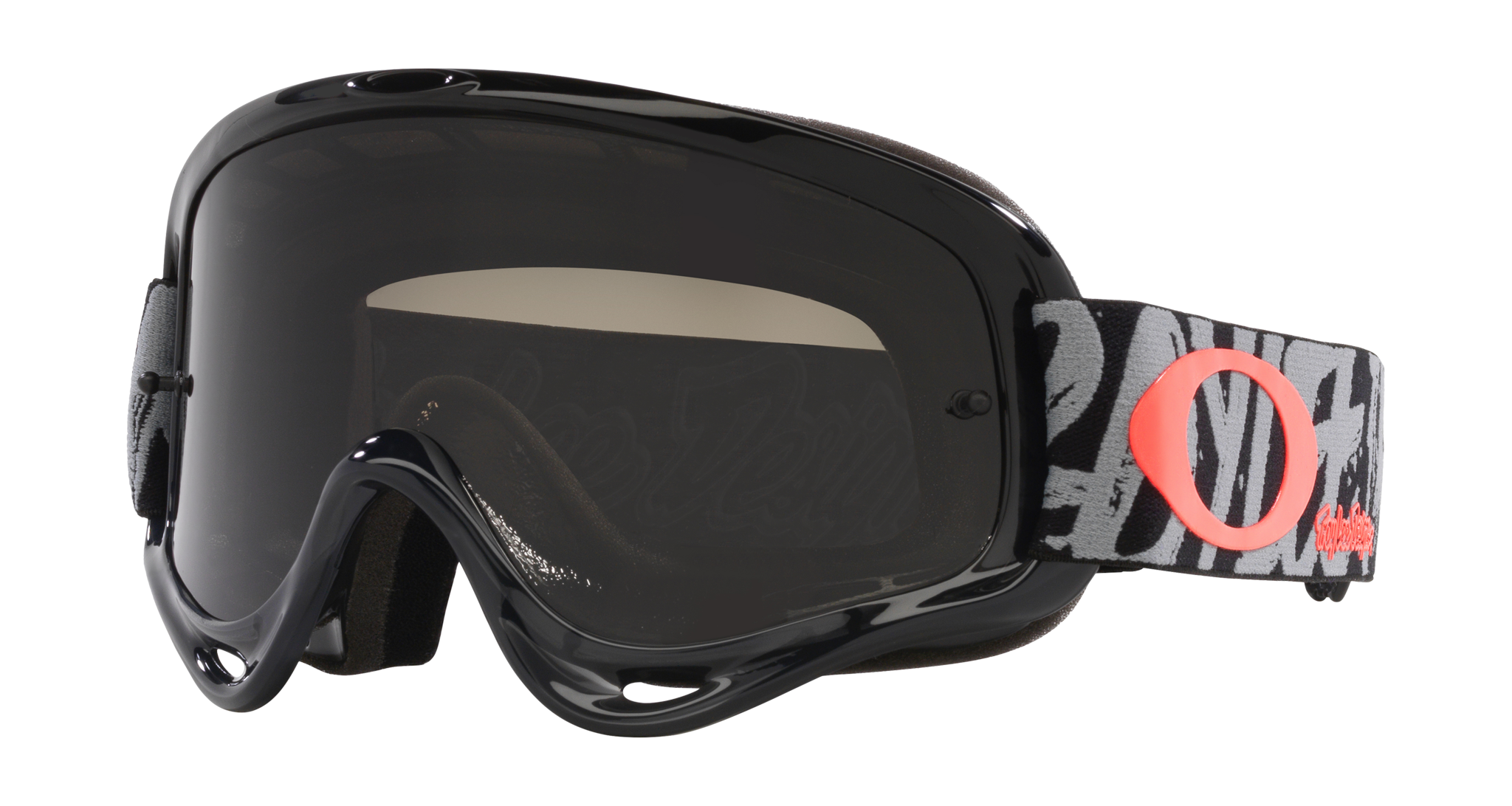 Oakley Motocross Goggle O-frame TLD Painted Black - Dark Grey