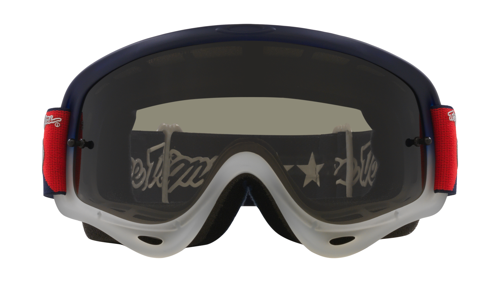 Oakley Motocross Goggle O-frame TLD RWB Stars - Dark Grey