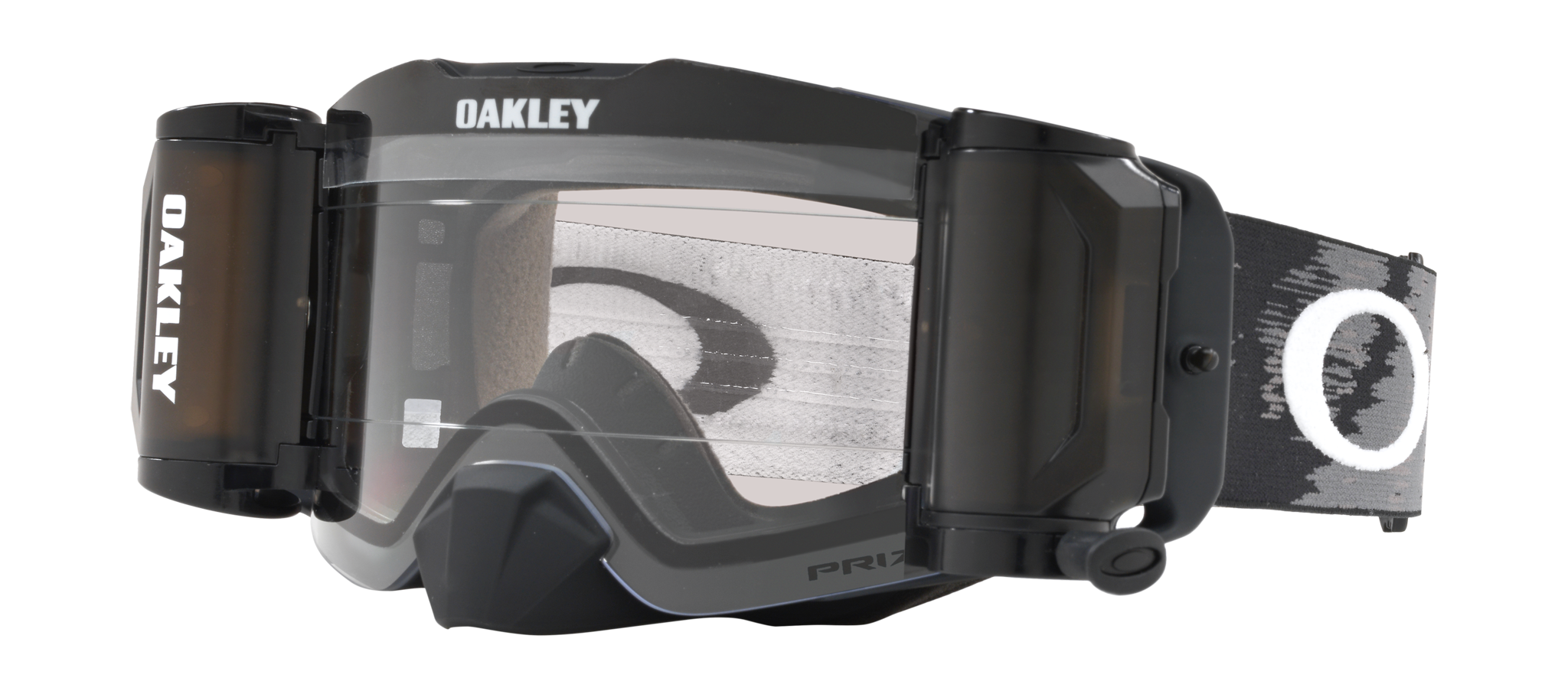 Oakley Motocross Goggle Roll-Off Front Line MX Matte Black Speed - Prizm Low Light