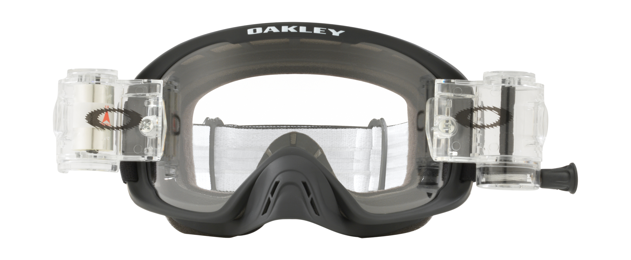 Oakley Motocross Goggle Roll-Off O-frame 2.0 Matte Black - Clear
