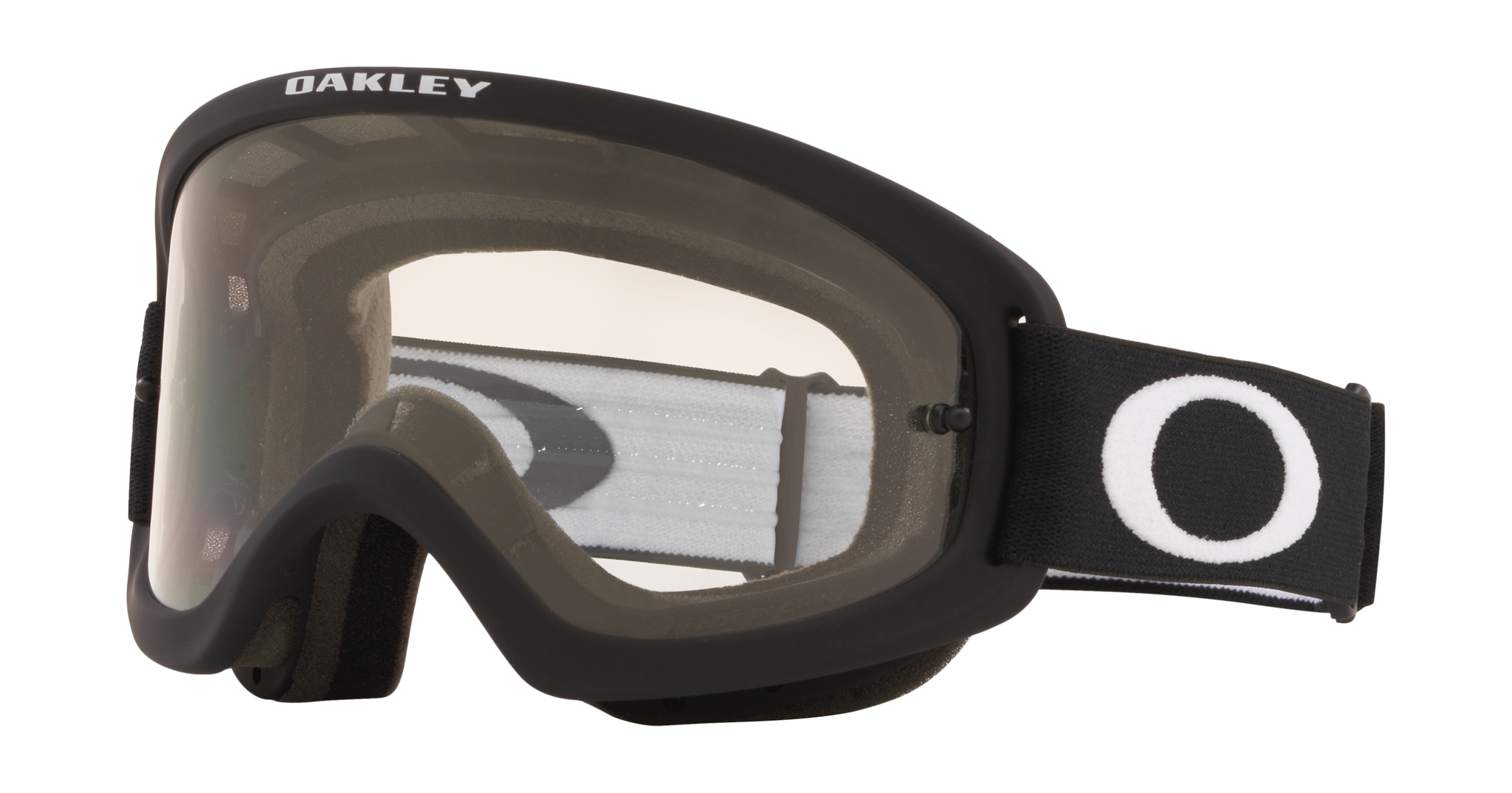 Oakley Youth Motocross Goggle XS O-frame 2.0 Matte Black - Clear