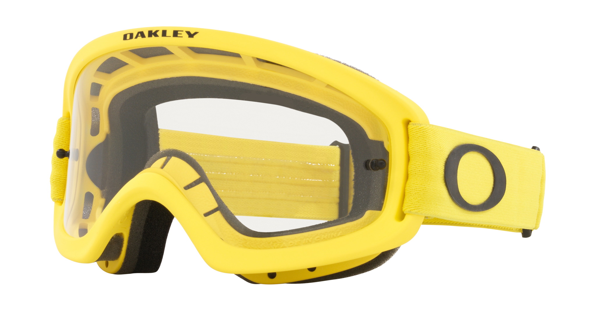Oakley Youth Motocross Goggle XS O-frame 2.0 Moto Yellow - Clear