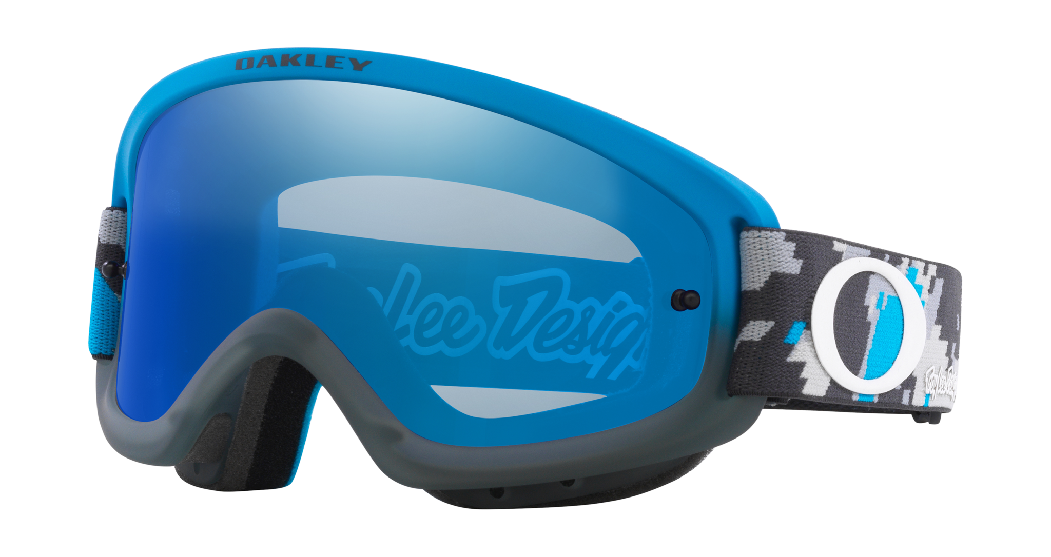 Oakley Youth Motocross Goggle XS O-frame 2.0 TLD Black Camo - Black Ice Iridium