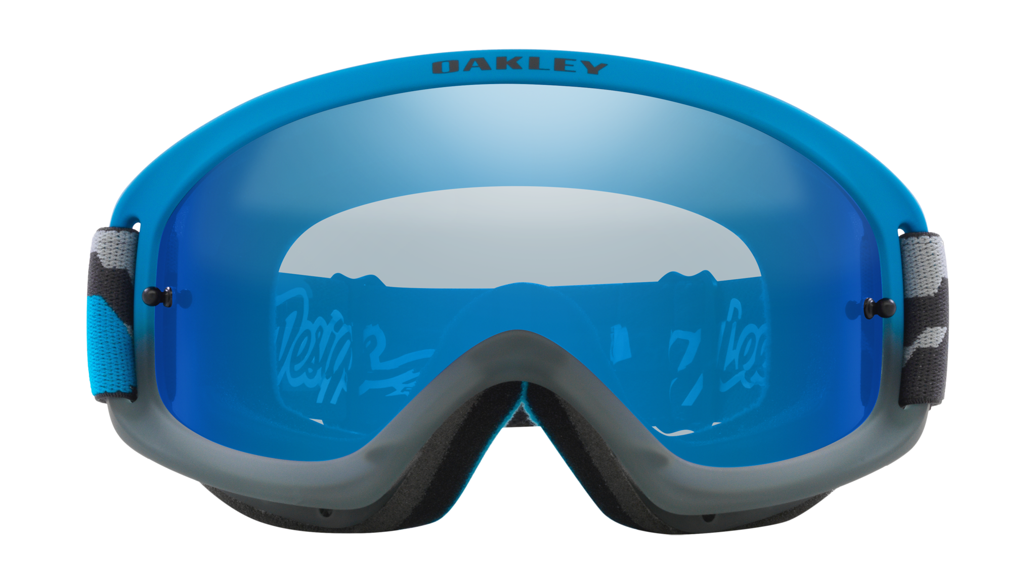 Oakley Youth Motocross Goggle XS O-frame 2.0 TLD Black Camo - Black Ice Iridium