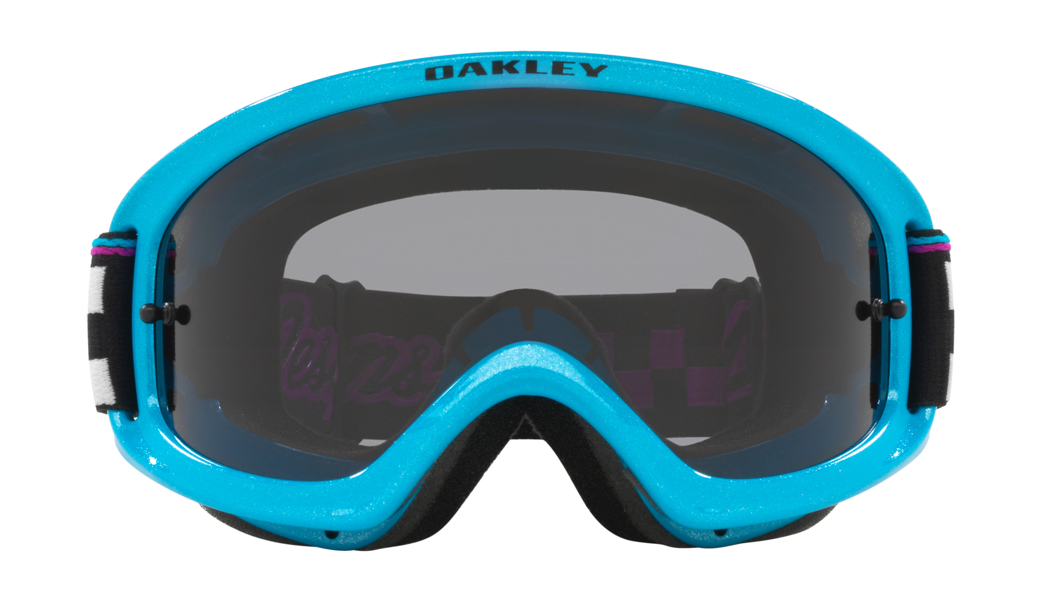 Oakley Youth Motocross Goggle XS O-frame 2.0 TLD Overload Black - Dark Grey