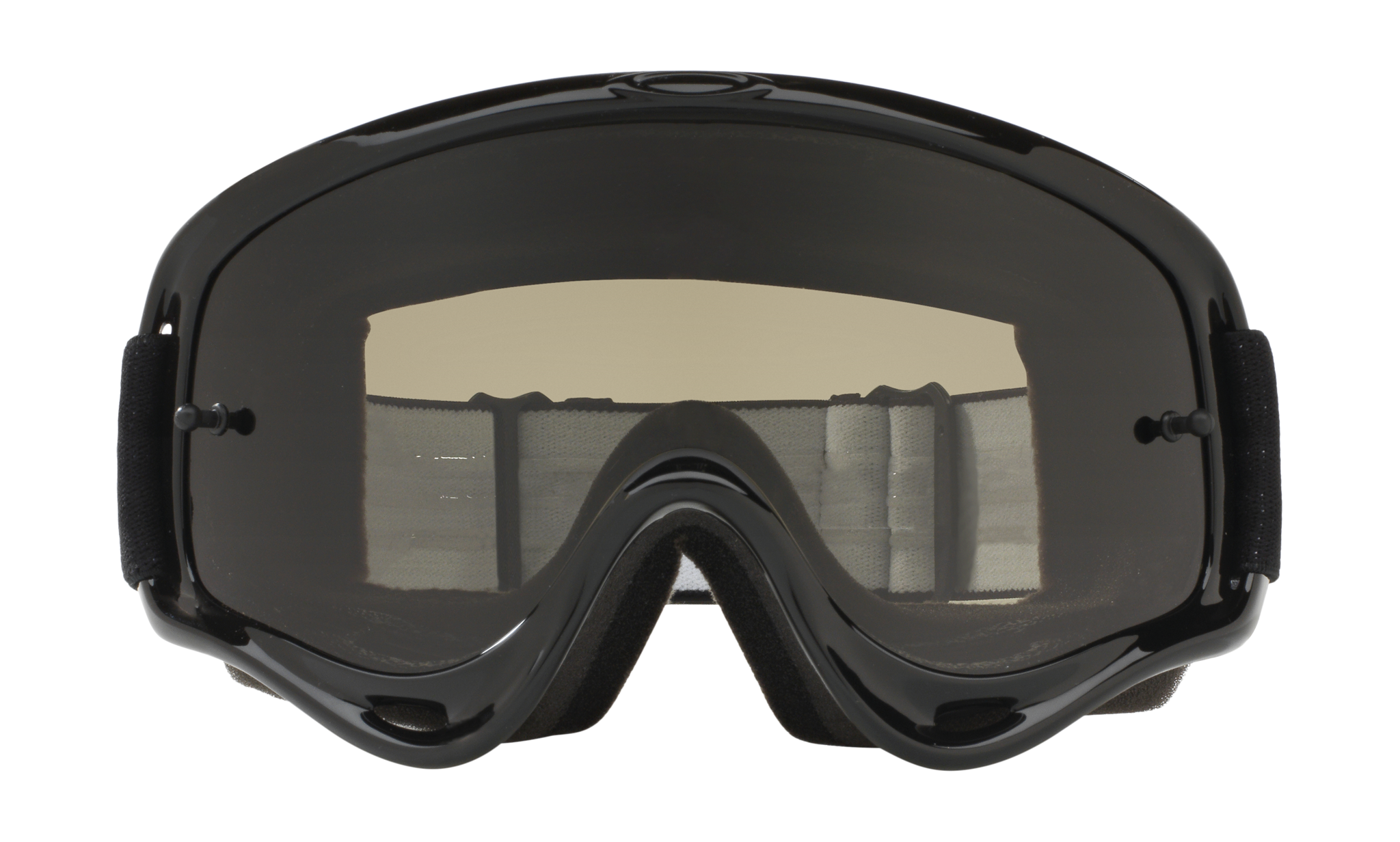 Oakley Youth Motocross Goggle XS O-frame Jet Black - Dark Grey