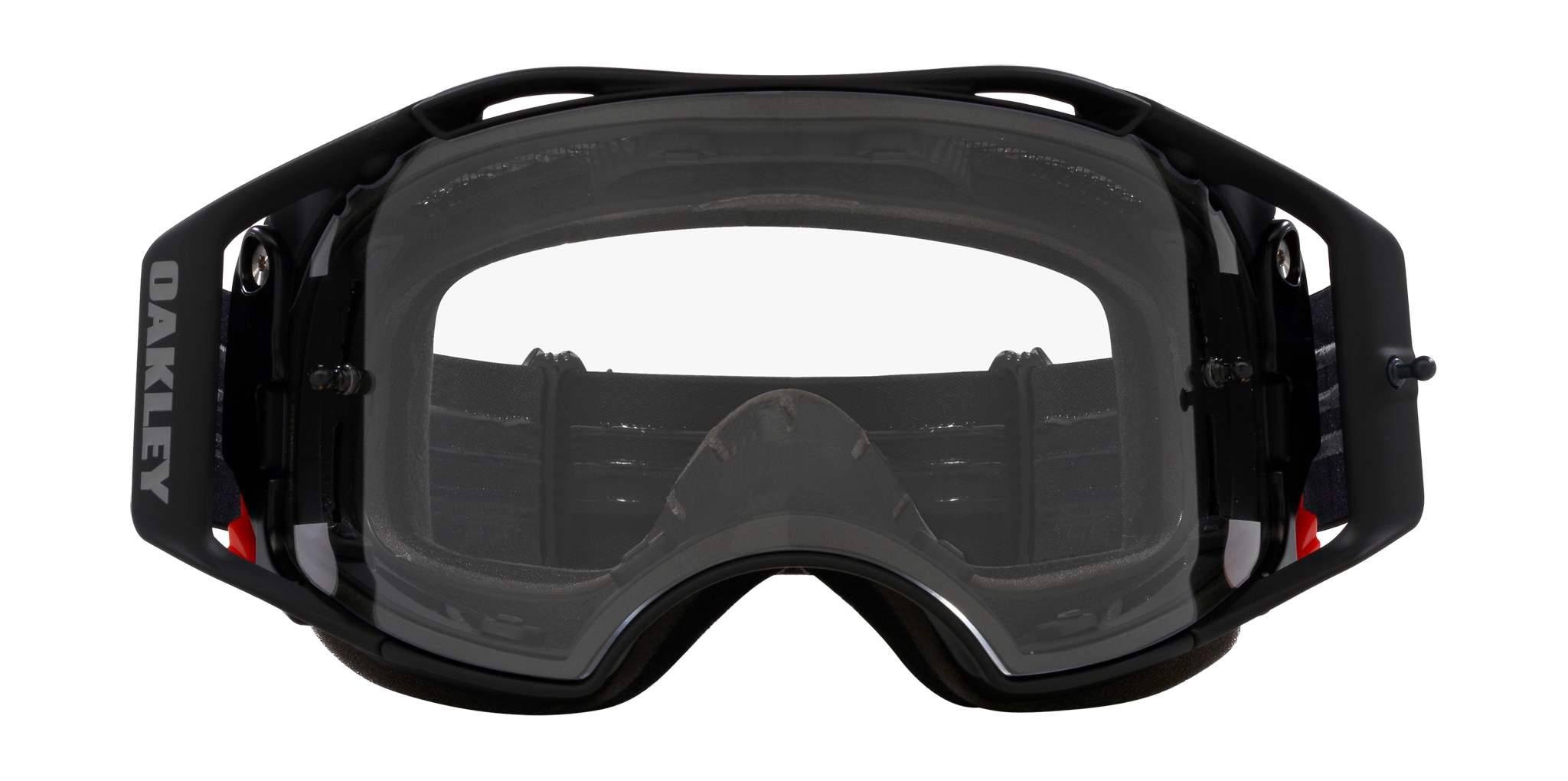 Oakley MTB Goggle Airbrake Black Gunmetal - Clear