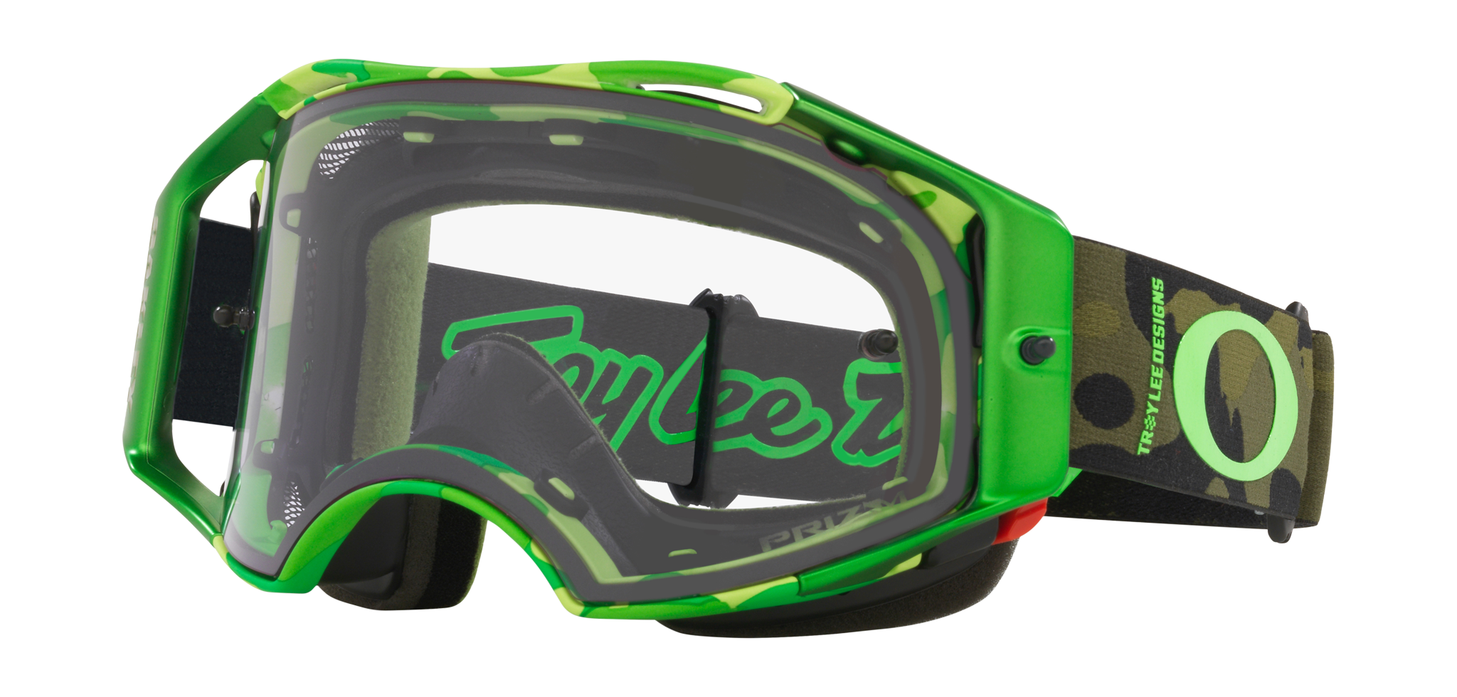 Oakley MTB Goggle Airbrake TLD Dazzle Green - Prizm Low Light
