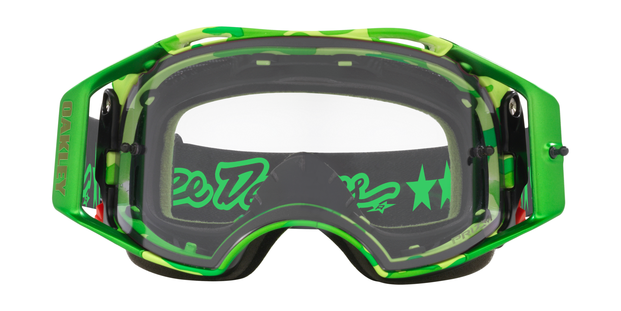 Oakley MTB Goggle Airbrake TLD Dazzle Green - Prizm Low Light