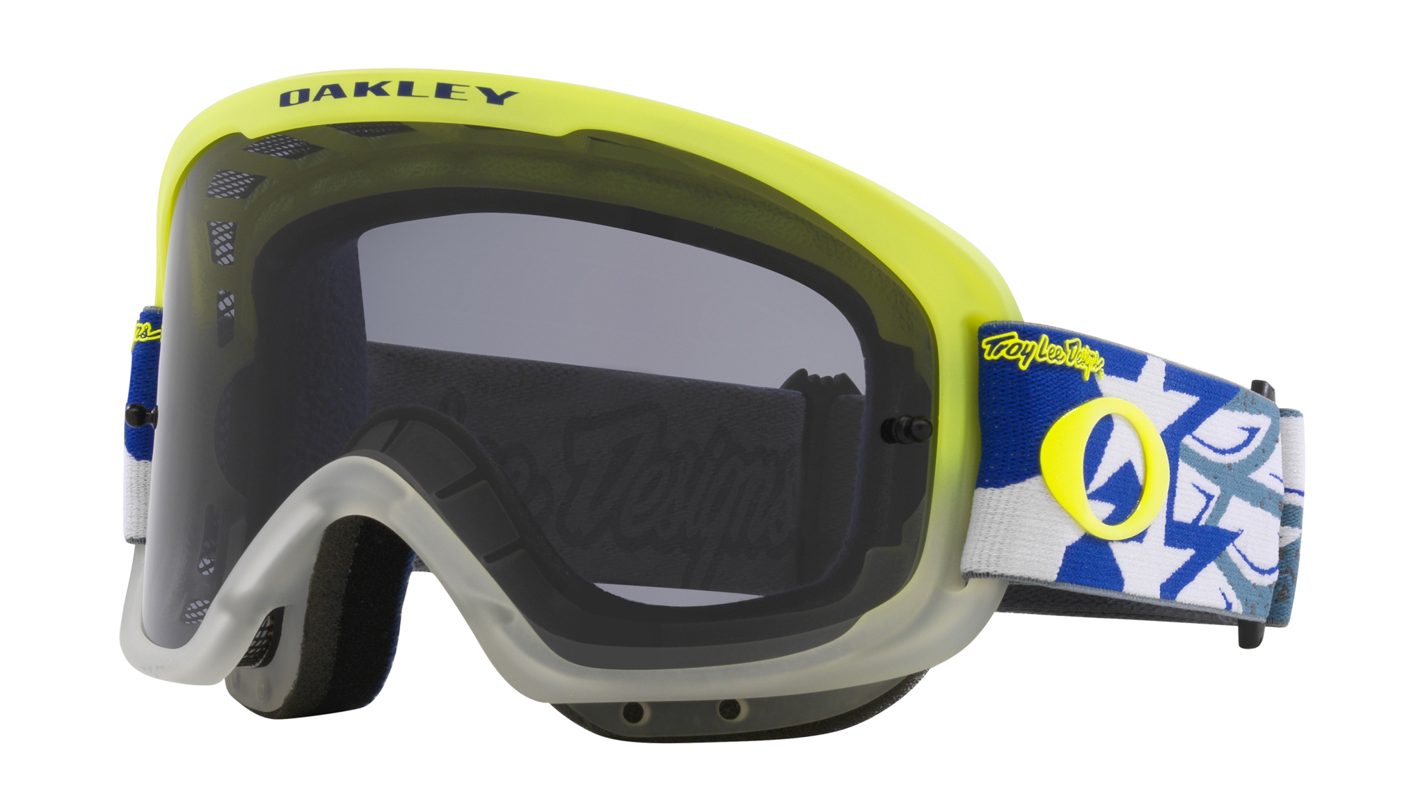 Oakley MTB Goggle O-frame 2.0 TLD Blue Wings - Dark Grey