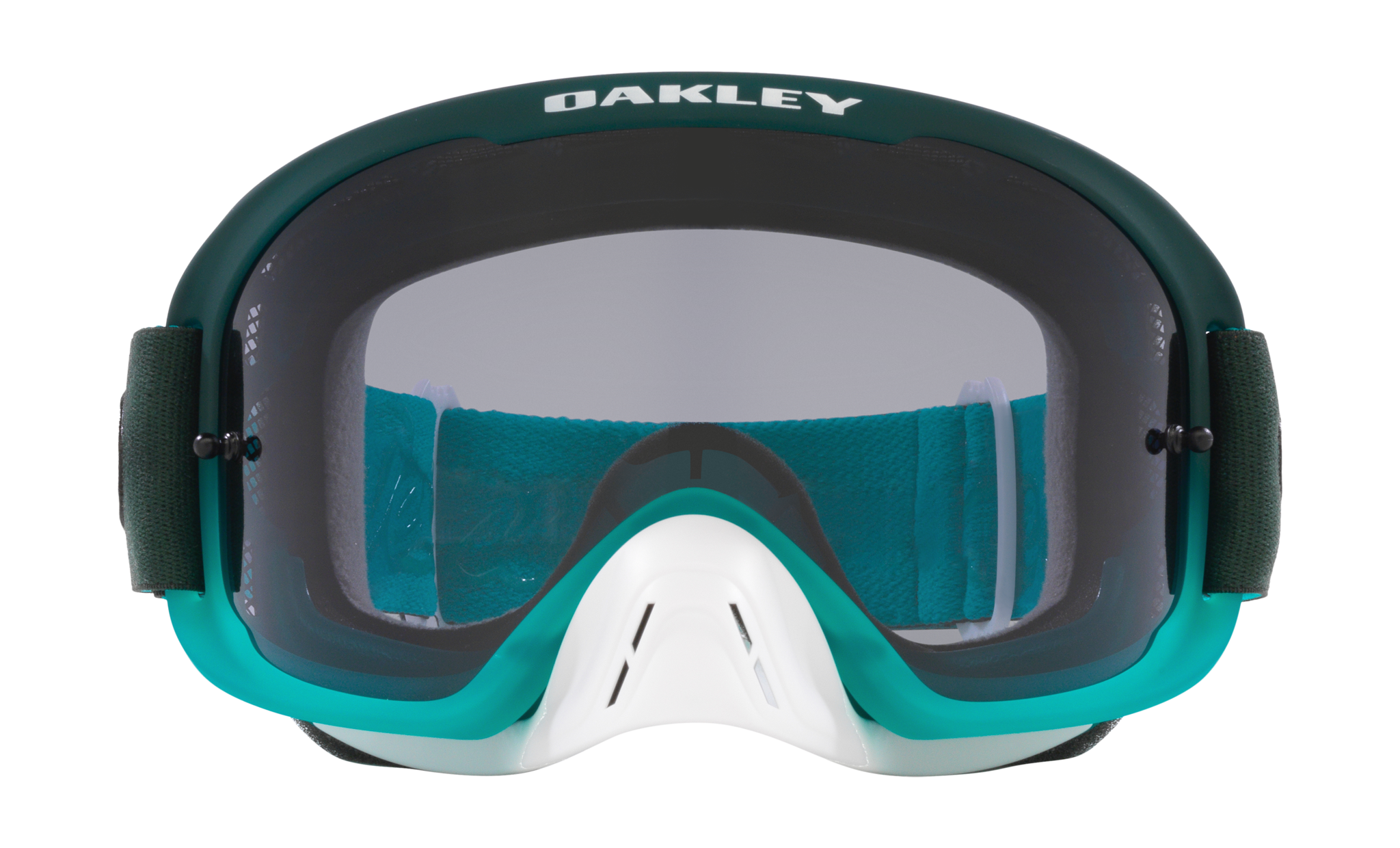 Oakley MTB Goggle O-frame 2.0 TLD Green Stripes - Dark Grey
