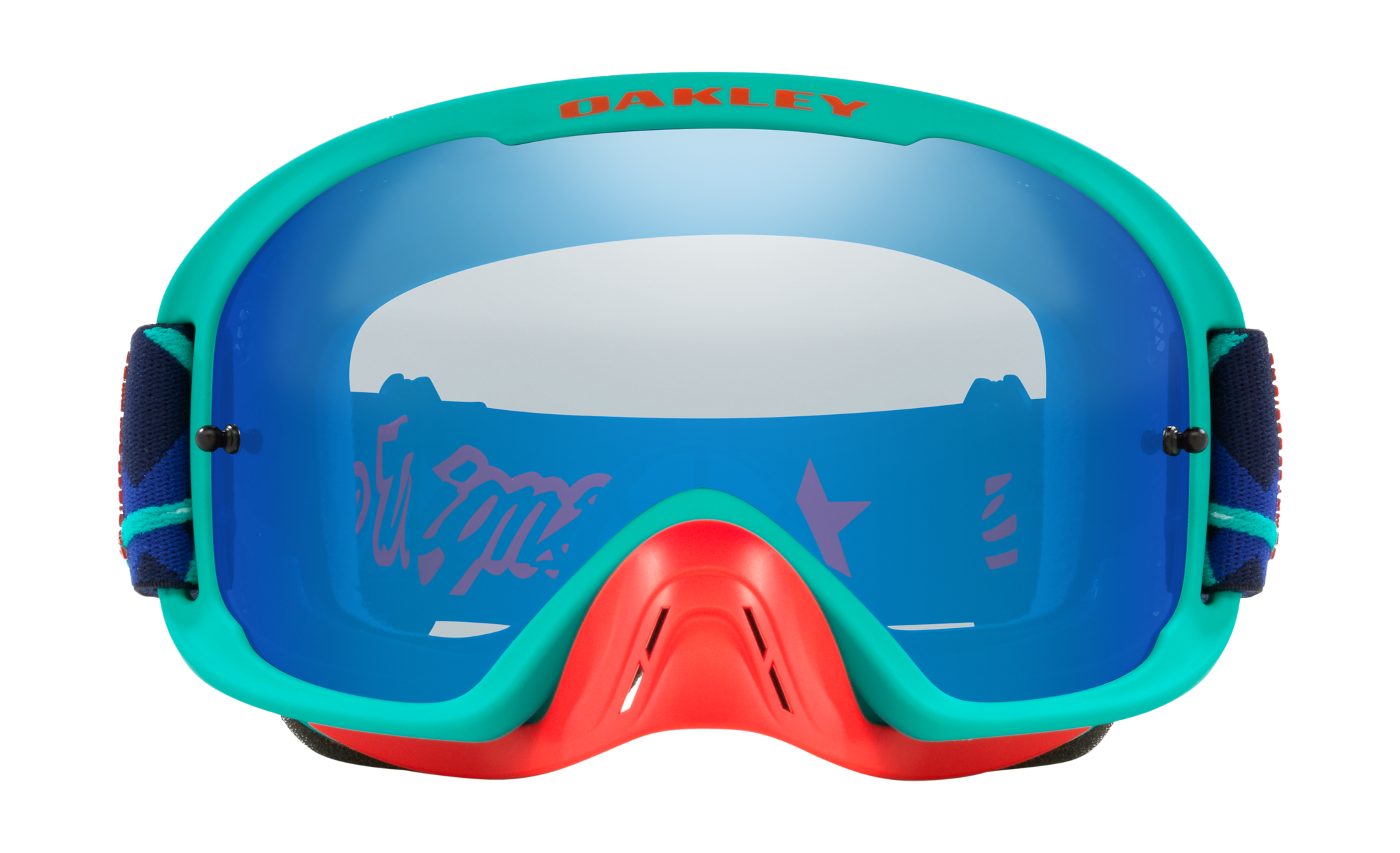 Oakley MTB Goggle O-frame 2.0 TLD Webstar - Black Ice Iridium