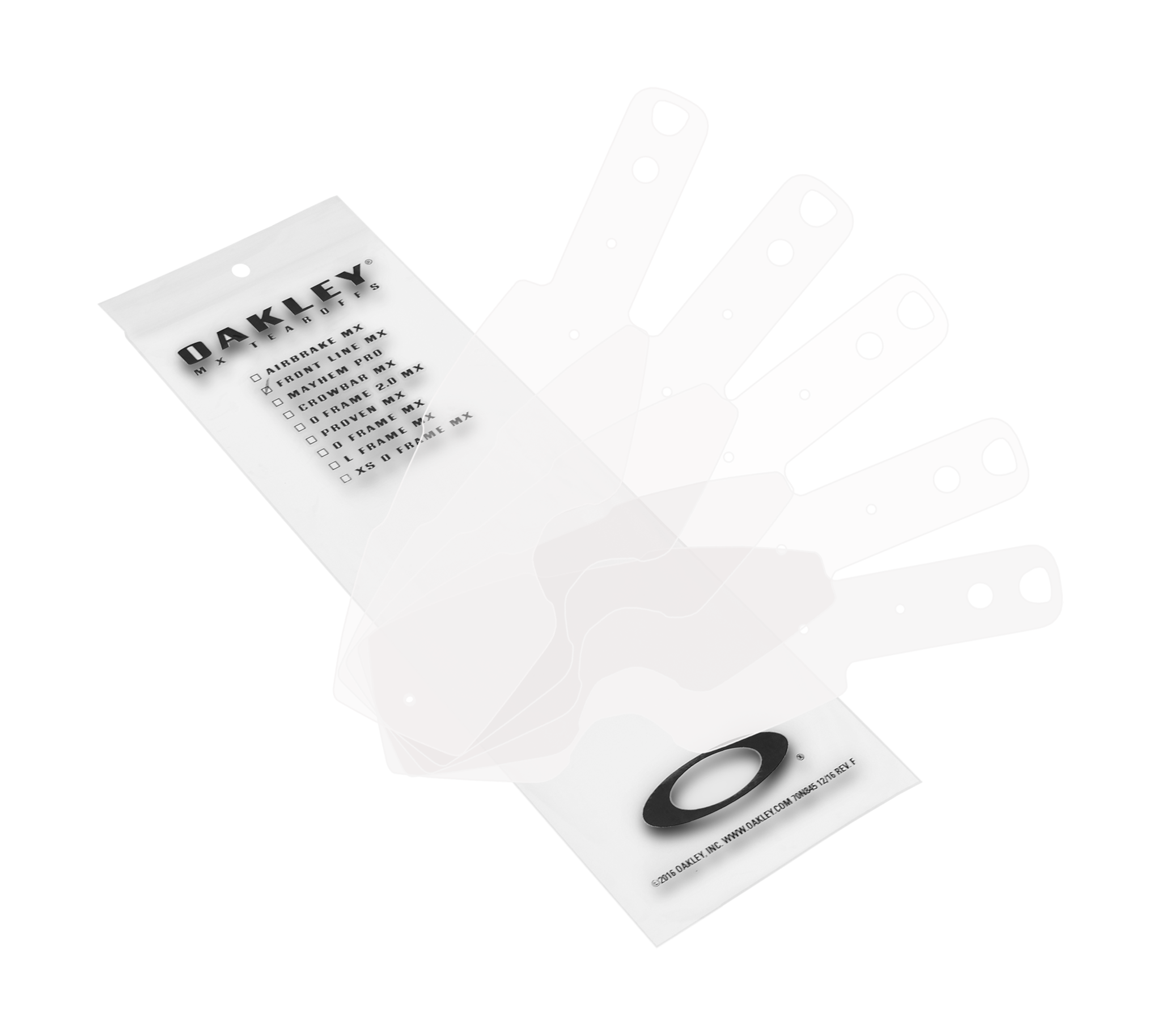 Oakley Tear-Offs Standard Front Line MX