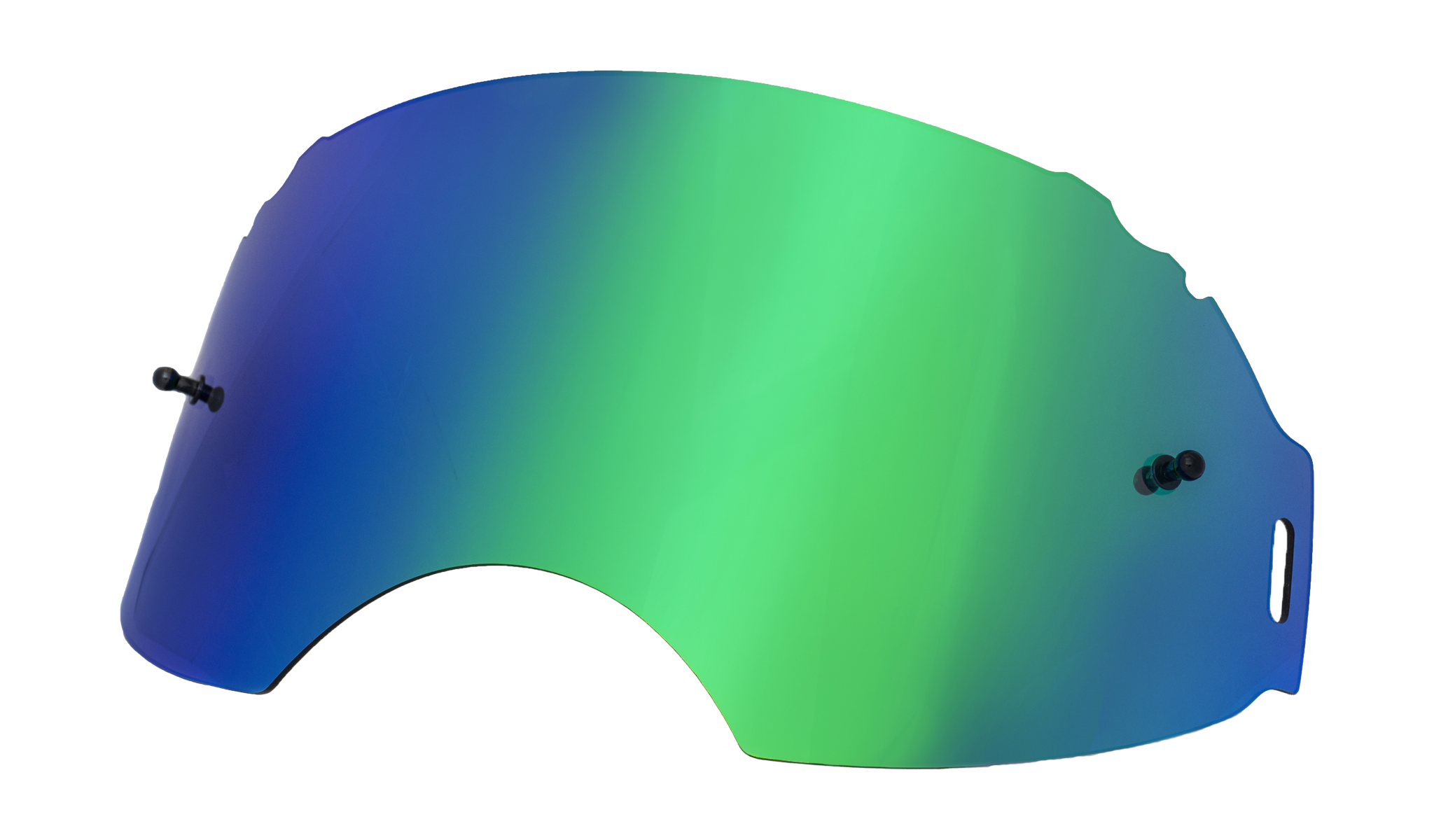 RNR Lens Oakley Airbrake MX - Injected Mirror Green