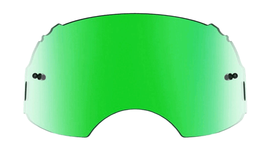 RNR Lens Oakley Airbrake MX - Injected Mirror Green