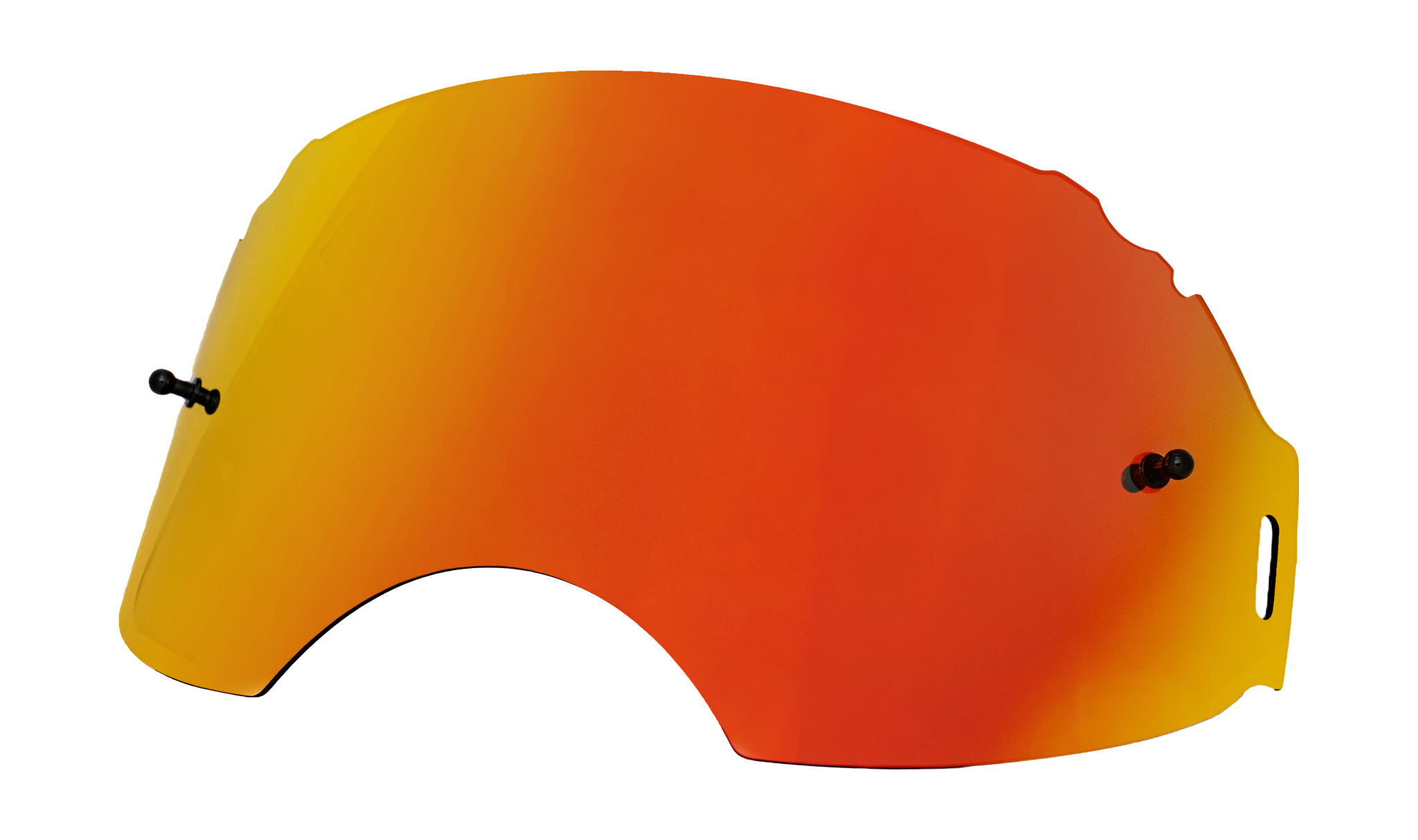 RNR Lens Oakley Airbrake MX - Injected Mirror Red